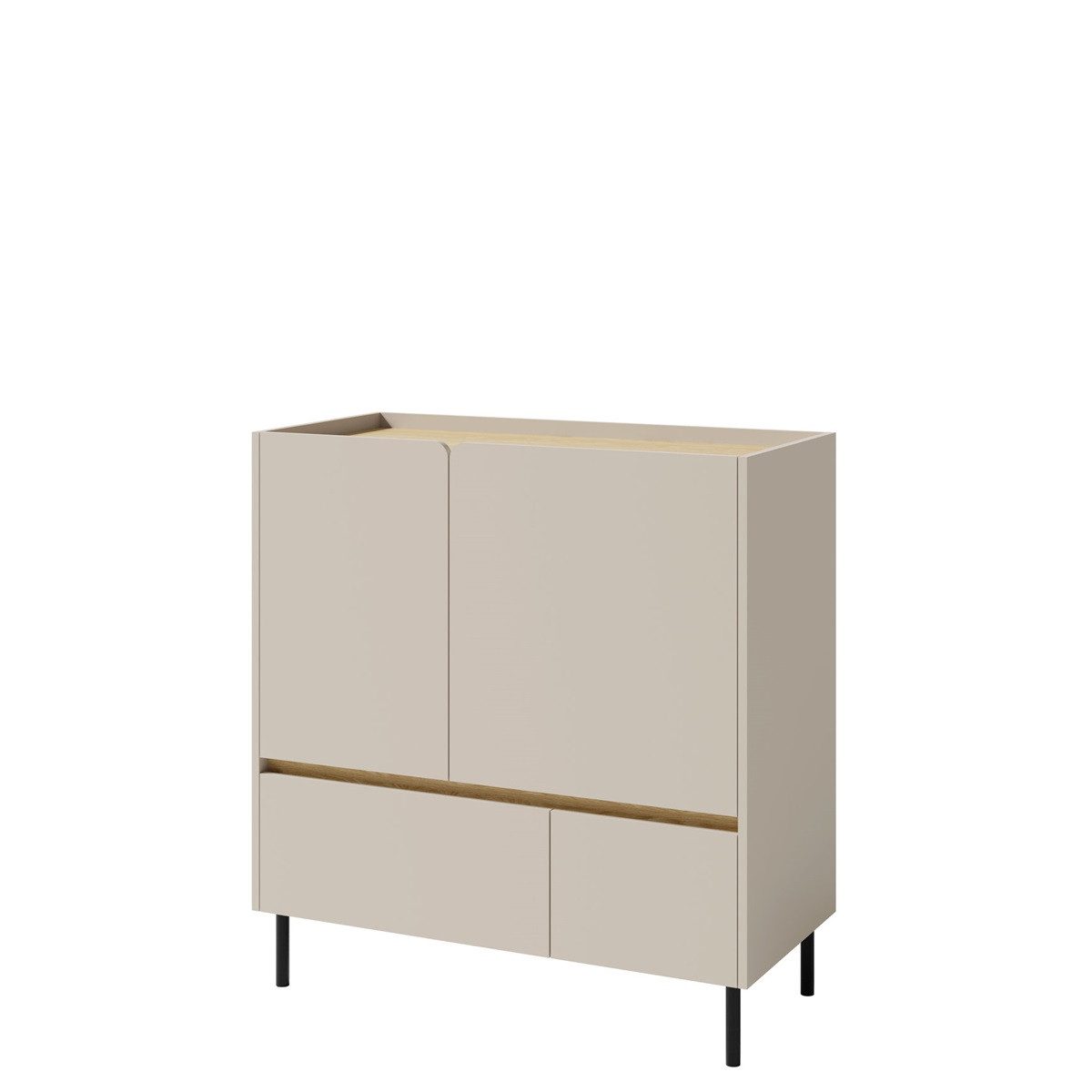 QMM TraumMöbel Jugendzimmer-Set komplett Laris Set A, (Set, 5-tlg., Schrank 2-türig, Schreibtisch, Bett 90/120x200)