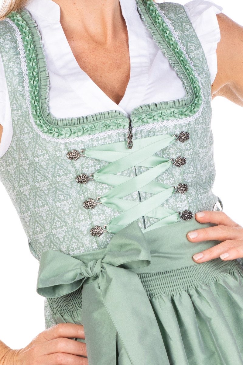 MarJo Dirndl Midi Dirndl 2tlg. - LIEBENFELS - jadegrün