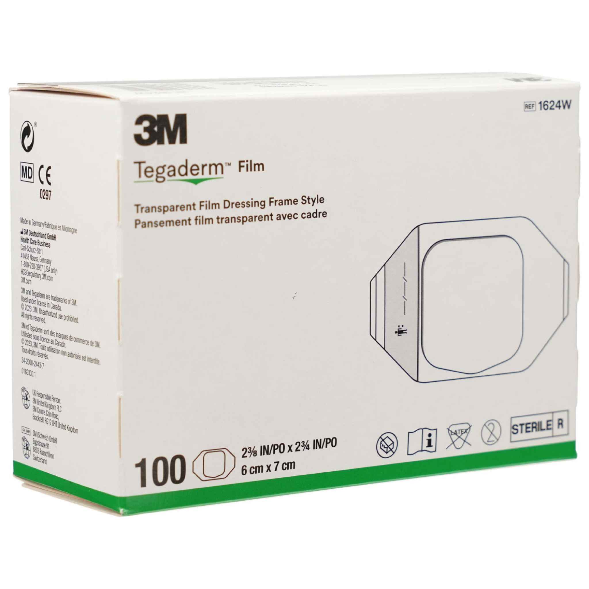 Solventum Wundpflaster TEGADERM Film 6x7 cm 1624W