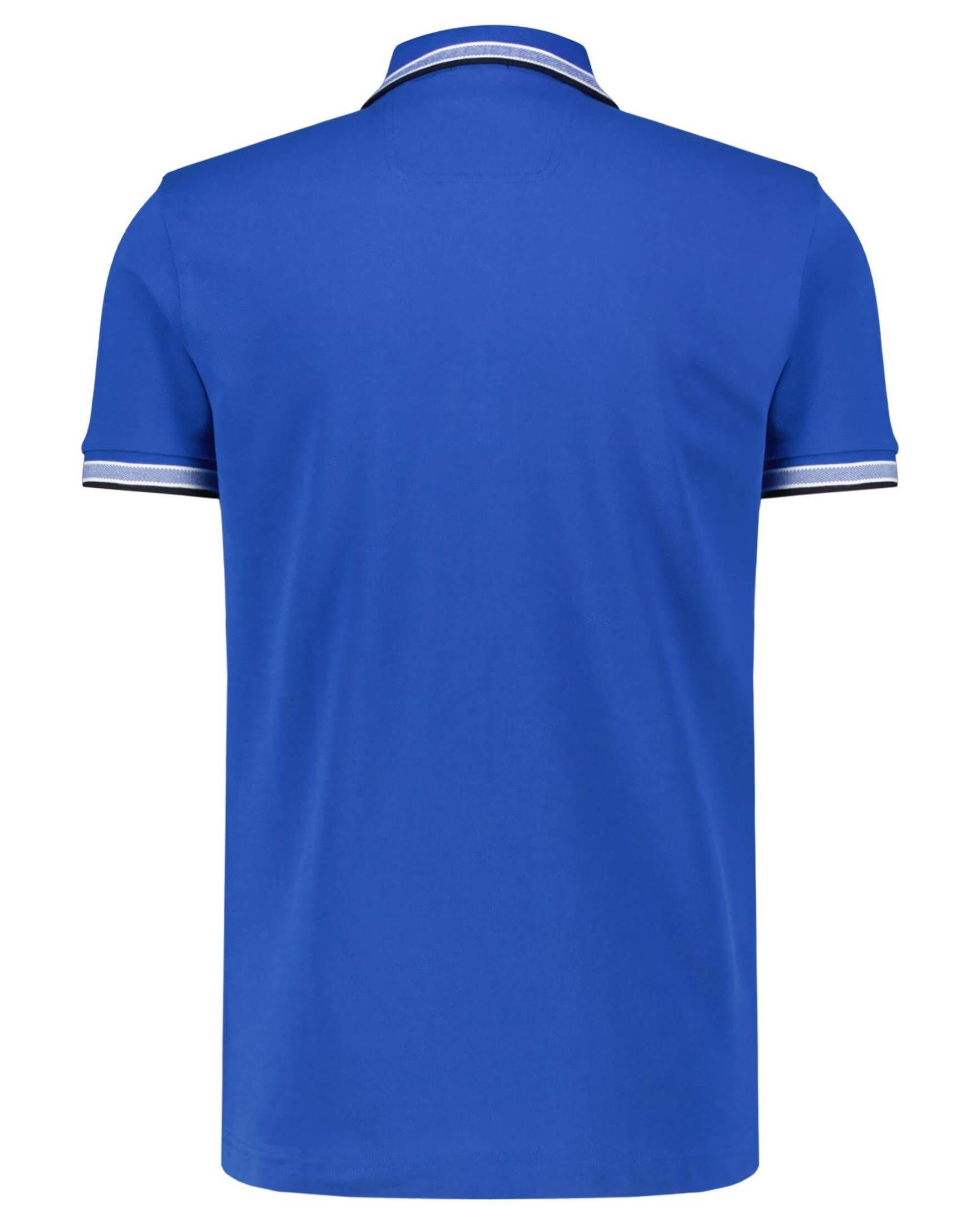 Poloshirt Poloshirt (1-tlg) (51) BOSS PADDY blau Herren