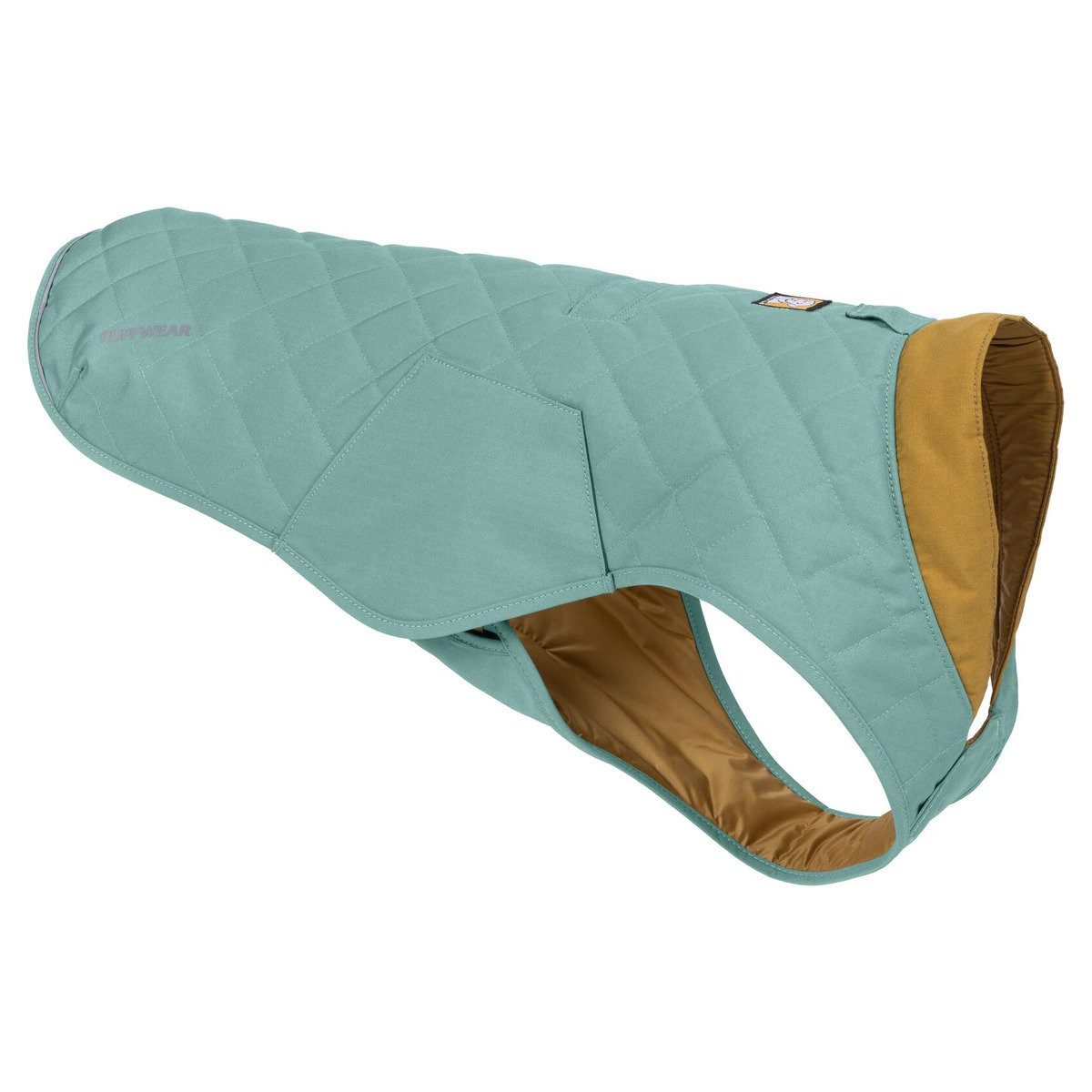 Ruffwear Hundemantel Steppjacke Stumptown Jacket River Rock Green