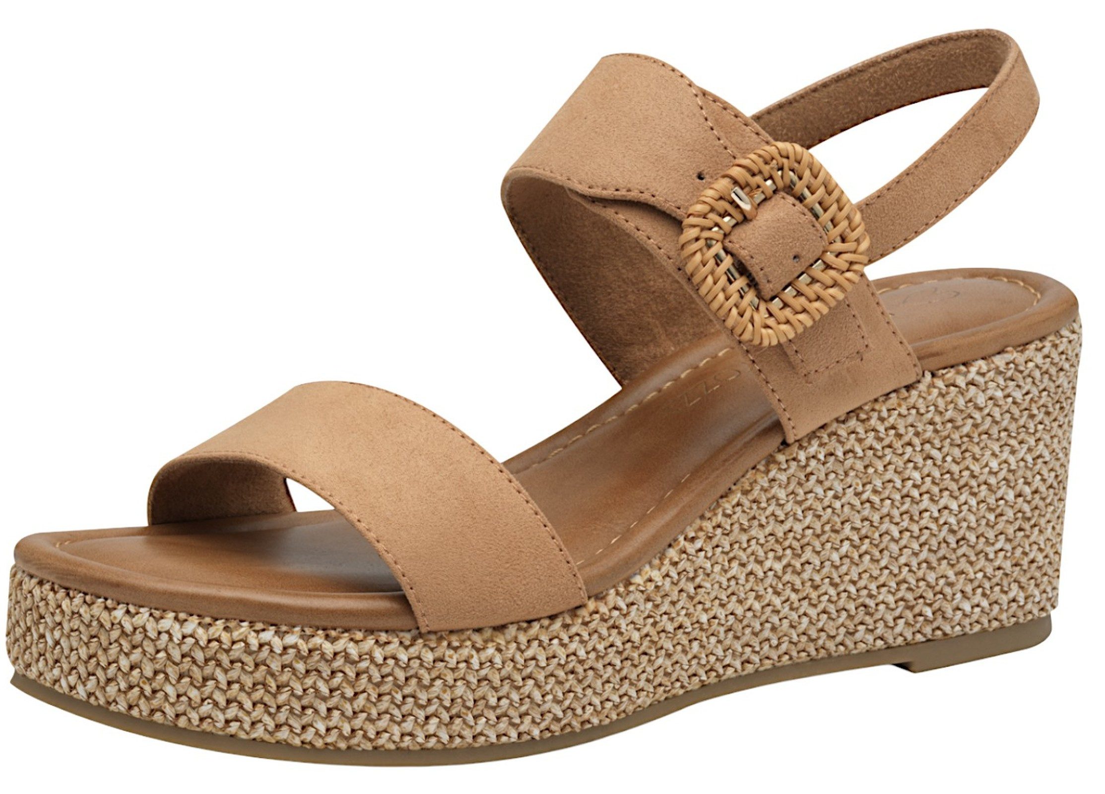 MARCO TOZZI 2-28039-44 473 Nougat Sandale günstig online kaufen