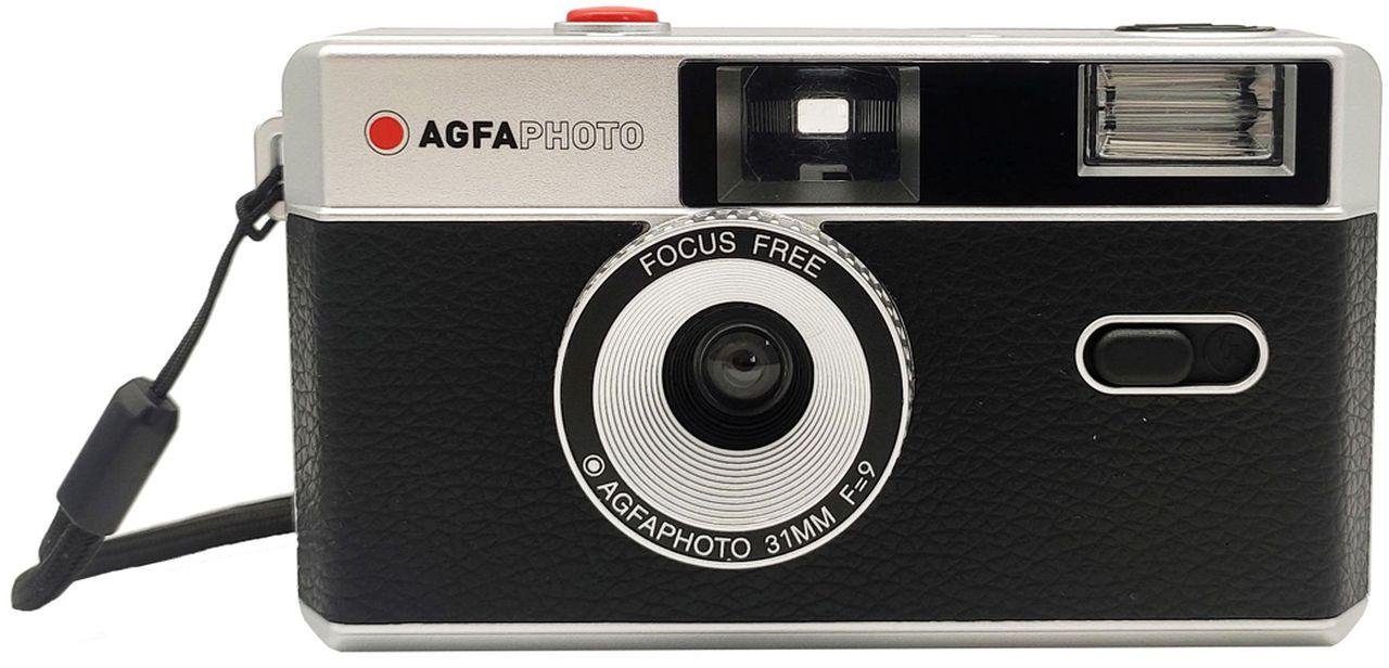AgfaPhoto Analoge 35mm Kamera schwarz Kompaktkamera