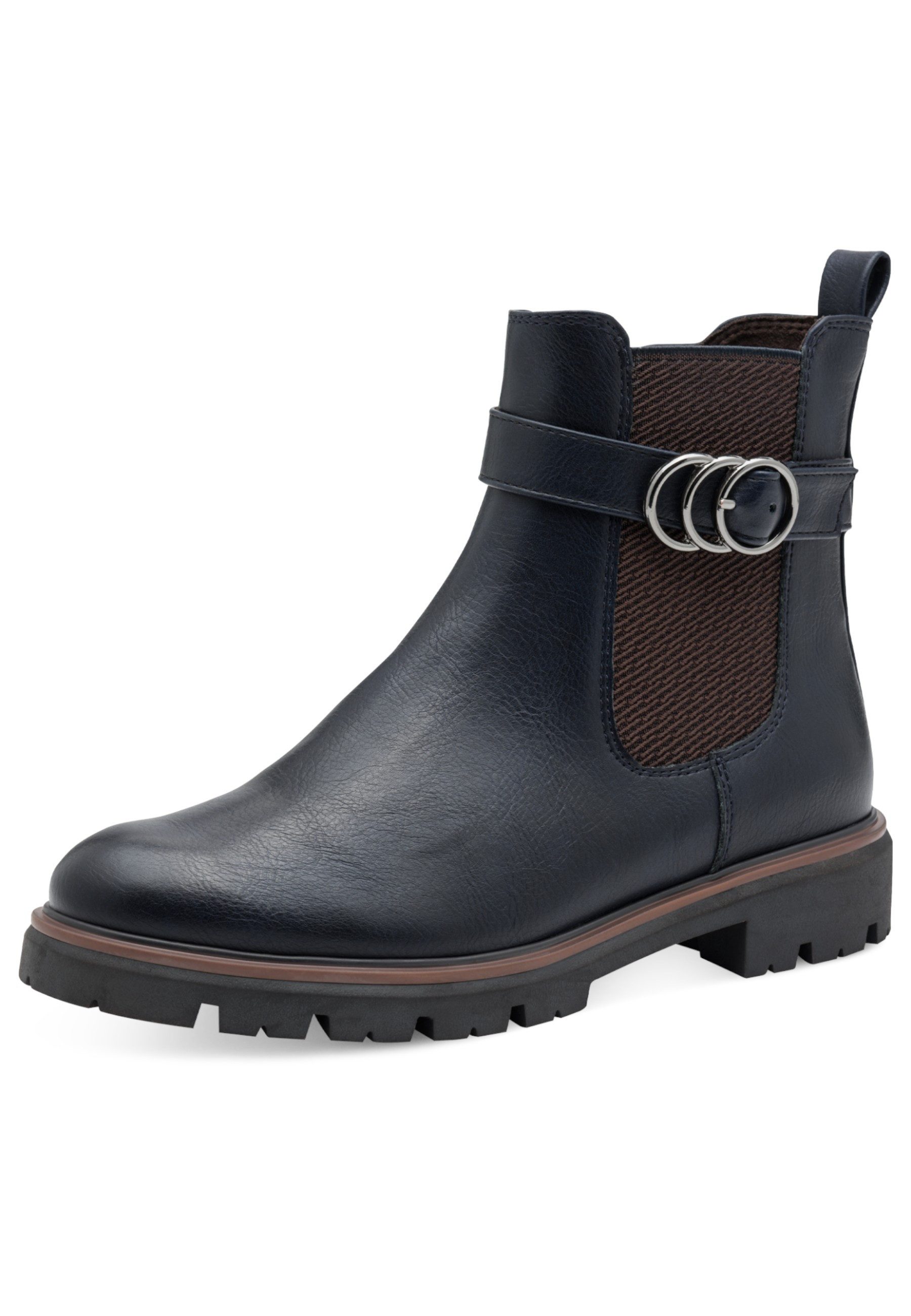 MARCO TOZZI 2-25420-45 805 Navy Stiefelette günstig online kaufen