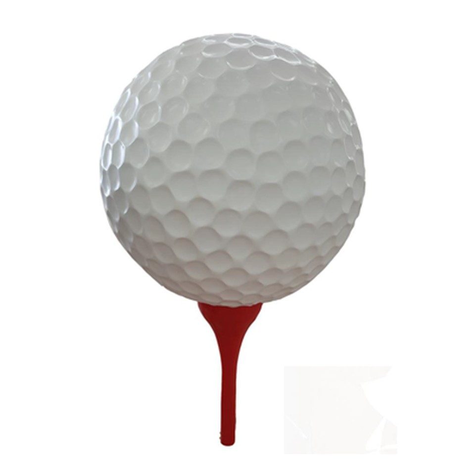 Xlmoebel Dekofigur Abstrakte Deko Figur Skulptur Golf Club 120cm Golf Ball Bälle, Made in Europa