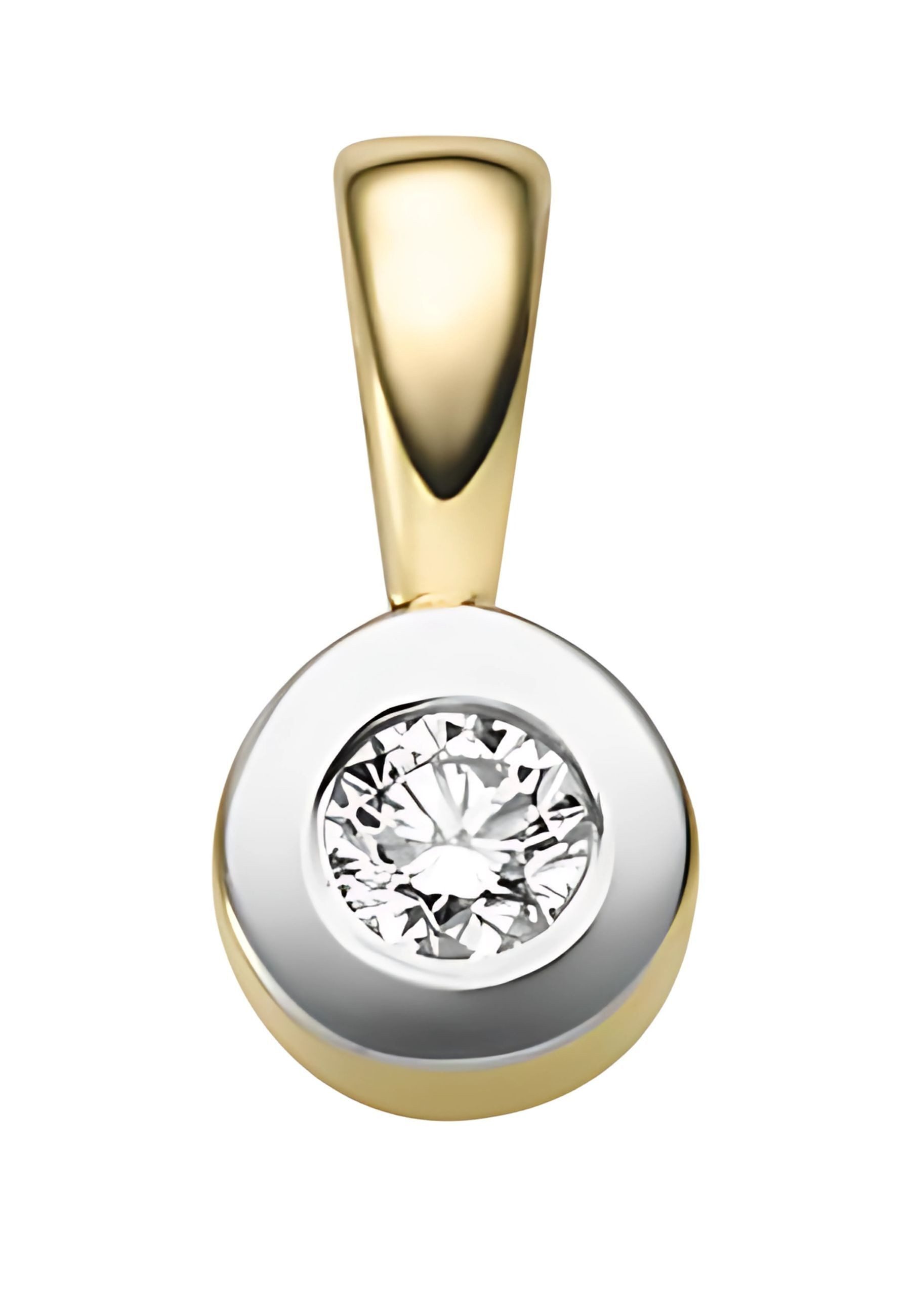 Adelia´s Kettenanhänger Damen 585 Gold Anhänger günstig online kaufen