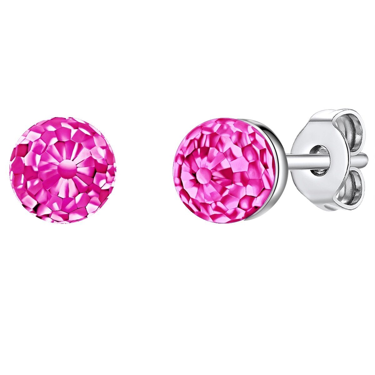 Rafaela Donata Paar Ohrhänger silber, Durchmesser ca. 5,5 mm günstig online kaufen