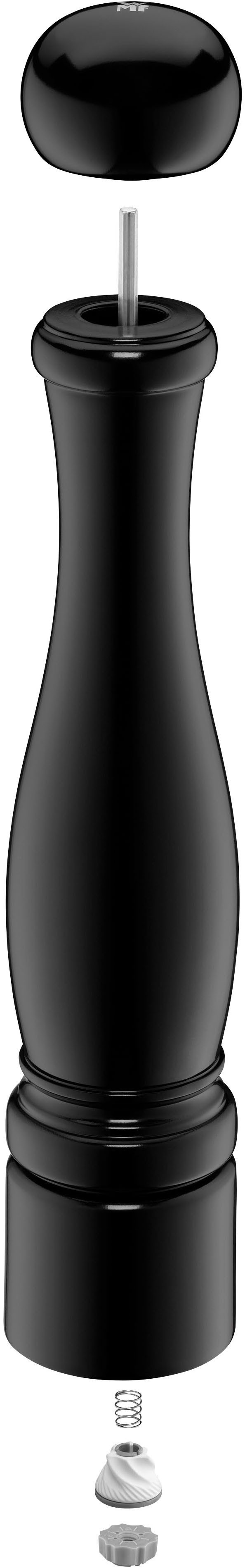 WMF Salz-/Pfeffermühle WMF manuell, (1 Stück), Keramikmahlwerk, einstellbare Mahlstärke, Birkenholz-Gehäuse, 40 cm