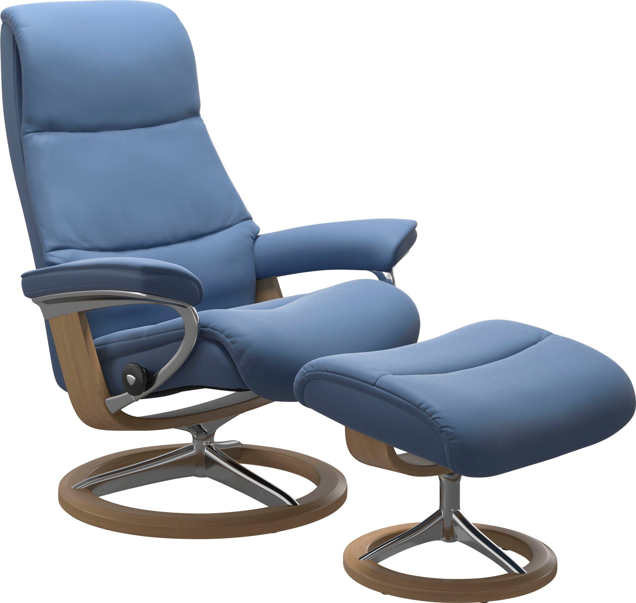 Stressless® Fußhocker View, mit Signature Base,Gestell Eiche