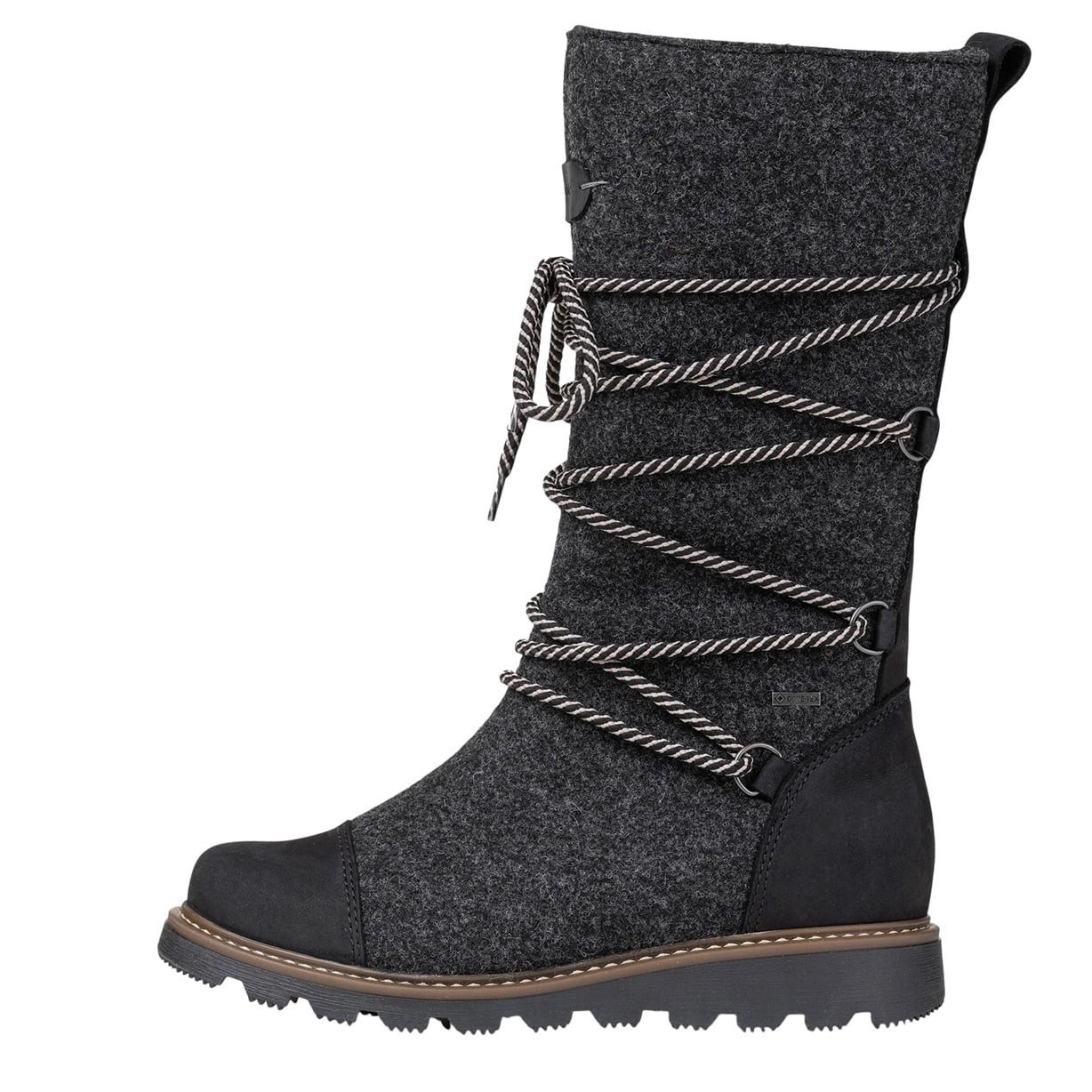 Pomar Ruka GTX (Filzstiefel, wasserdicht, extrem warm) grau Damen Winterstiefel