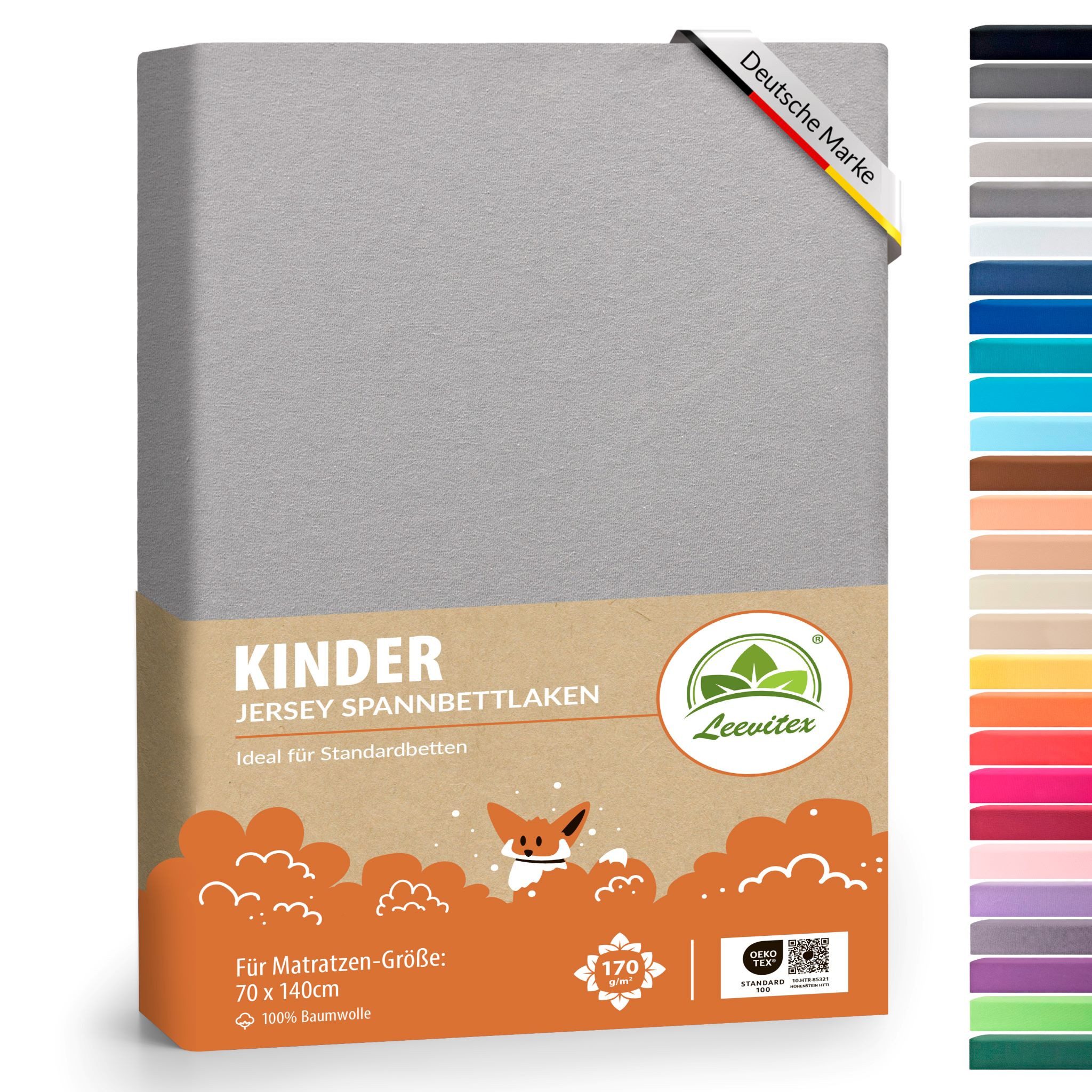 leevitex® Spannbettlaken Spannbettlaken Kinder Spannbettlaken Premium günstig online kaufen