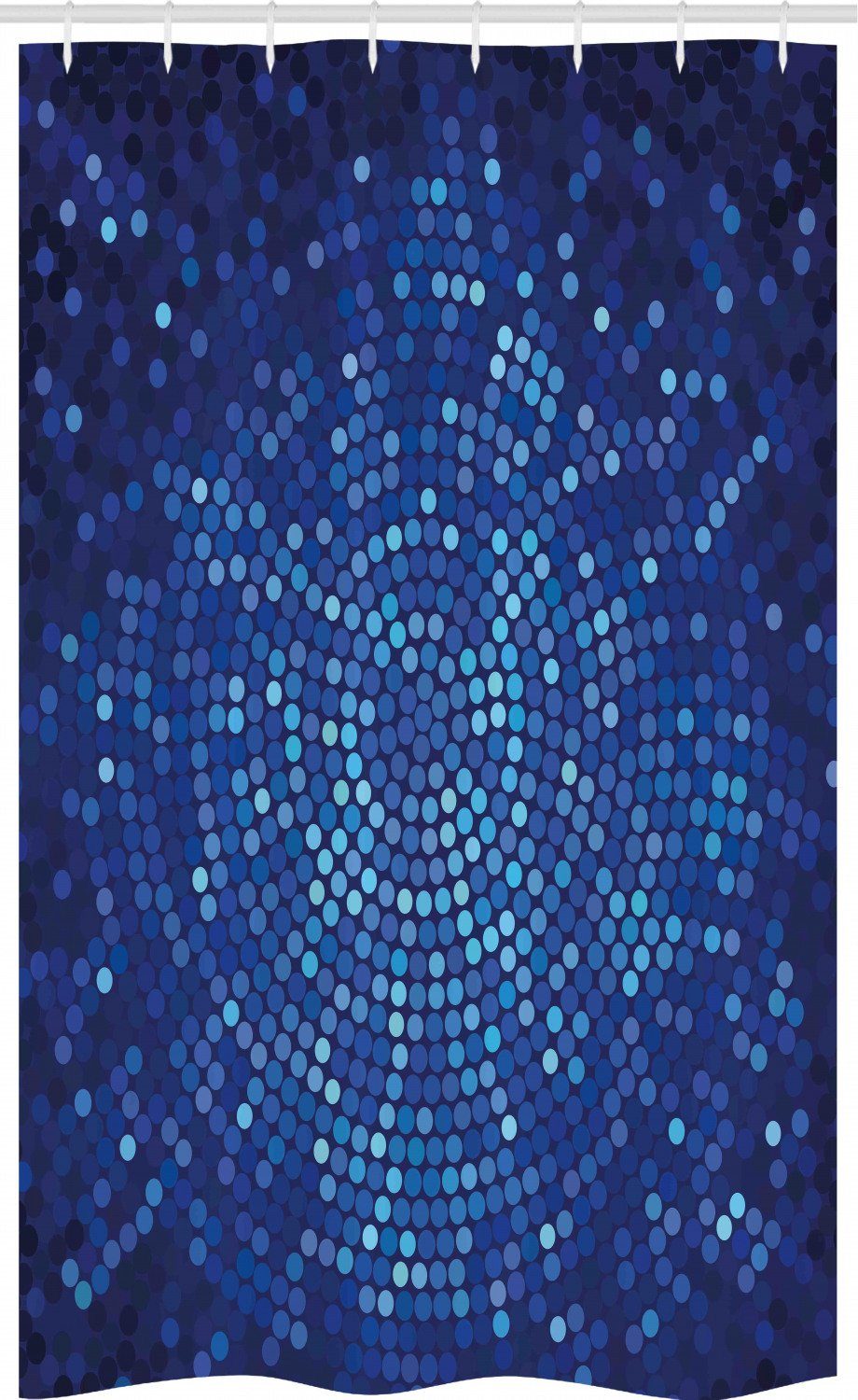 Abakuhaus Duschvorhang »Badezimmer Deko Set aus Stoff mit Haken« Breite