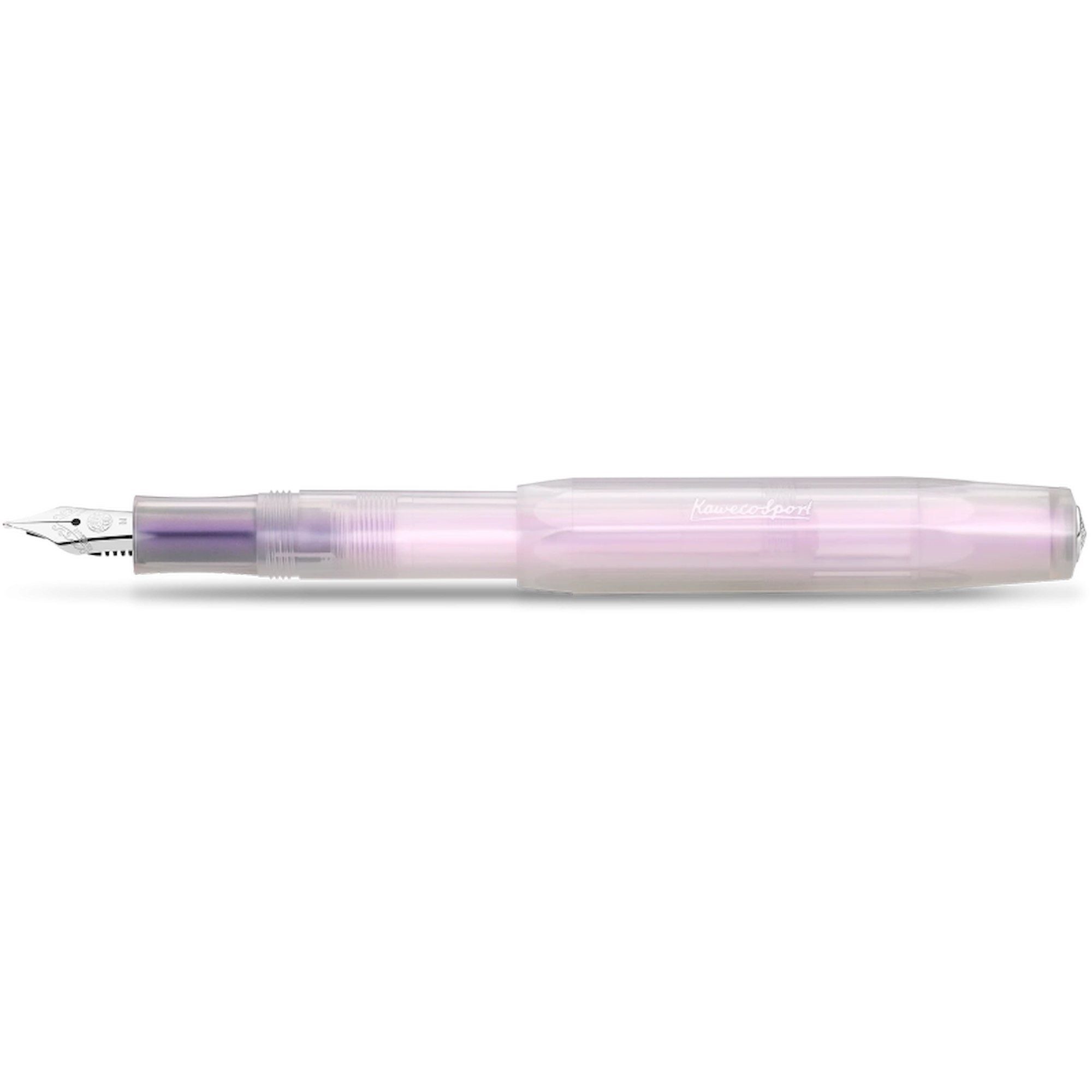 Kaweco Füllhalter LUNAR SPORT irisierender Füller für Tintenpatronen, 11 g leicht, 10,5-12,7cm, aus robustem ABS-Material