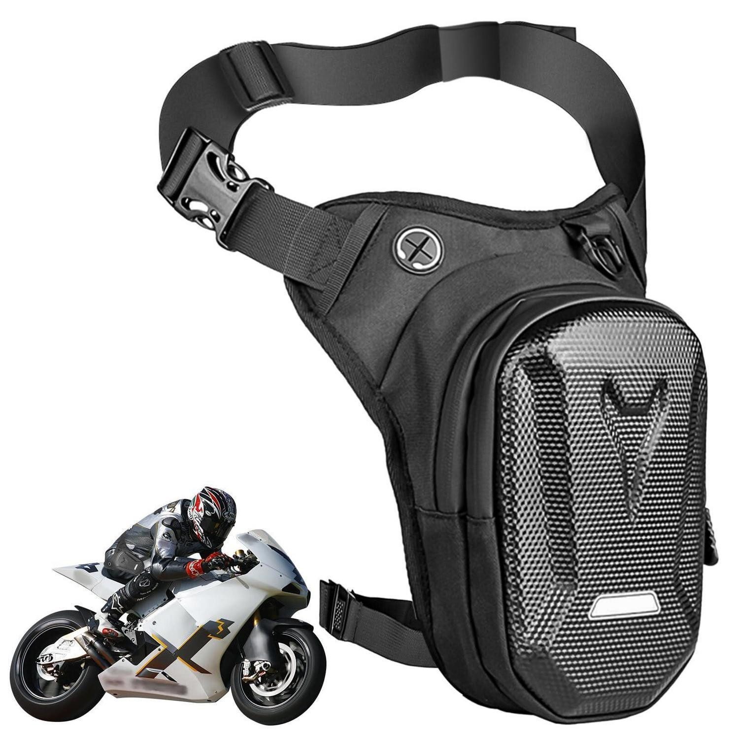 LuxusKollektion Beintasche Beintasche Motorrad wasserdicht reflektierend verstellbar unisex