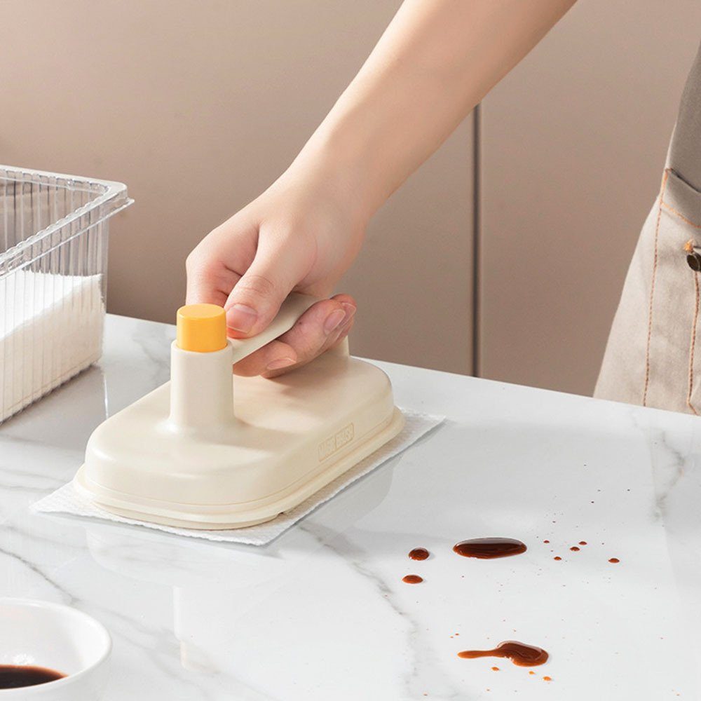 Blusmart Fleckenabsorbierende Küchenöl-Reinigungstuch Spültuch Griff, Mit suit