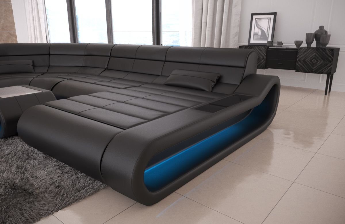 Sofa Dreams Wohnlandschaft Ledercouch Leder Sofa günstig online kaufen