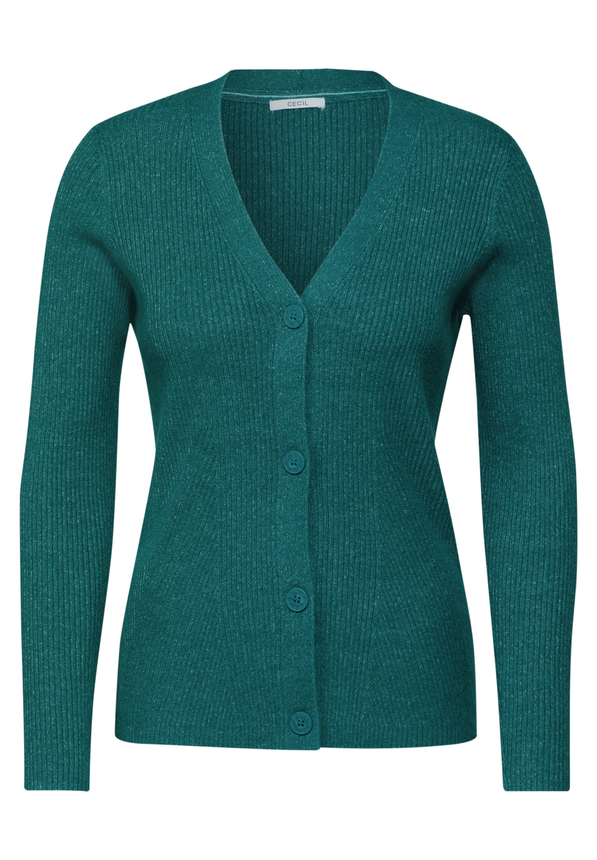 petrol green melange