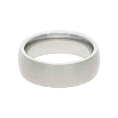 JuwelmaLux Fingerring JuwelmaLux Ring Edelstahl mattiert JL30-07-3716 54 (kein Set, 1-tlg)