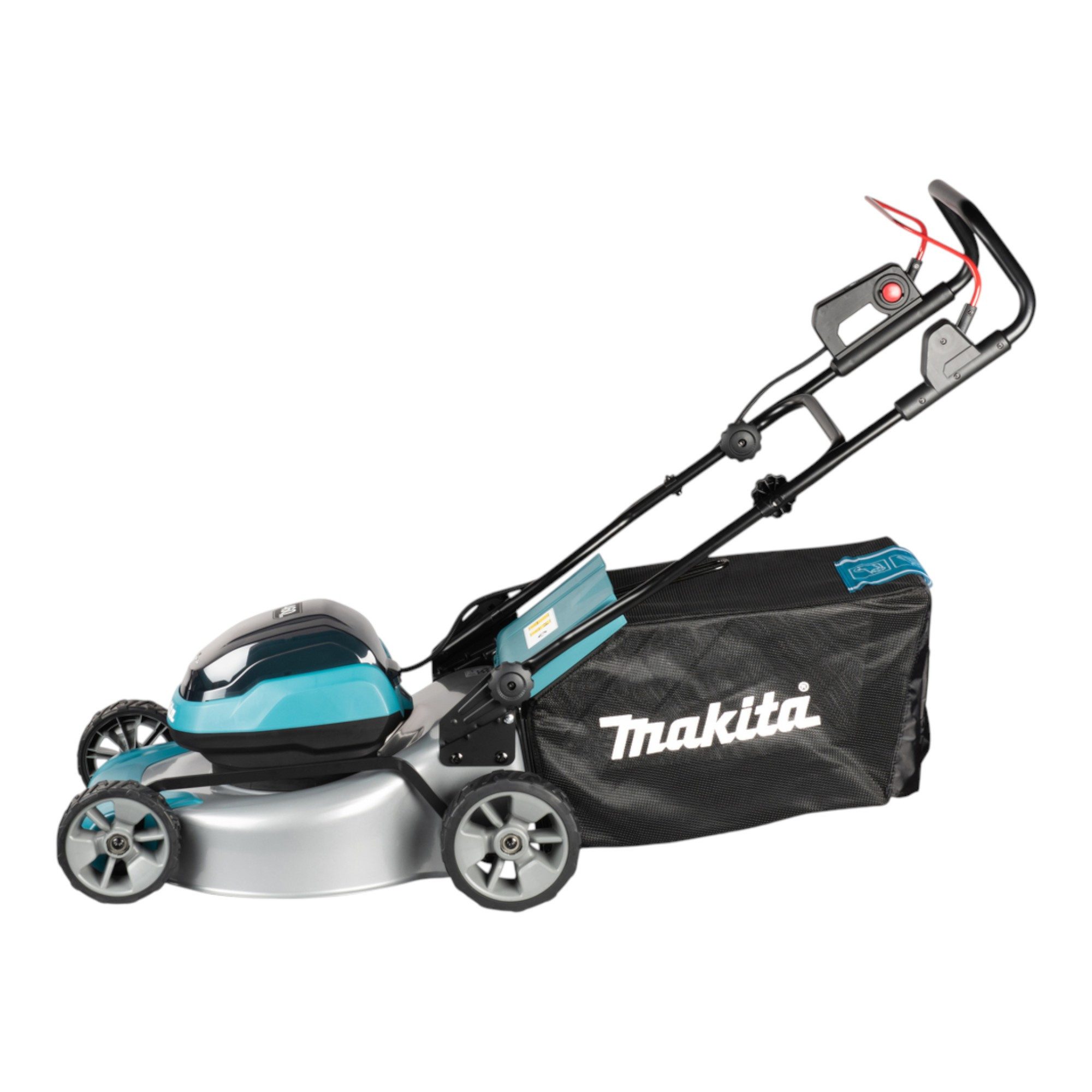 Makita Akkurasenmäher DLM 466 F2 Akku Rasenmäher 36 V (2x 18 V) 46 cm Brushless + 2x Akku