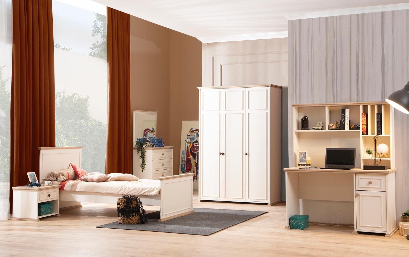 Kapa Möbel Schlafzimmer-Set Latte in beige