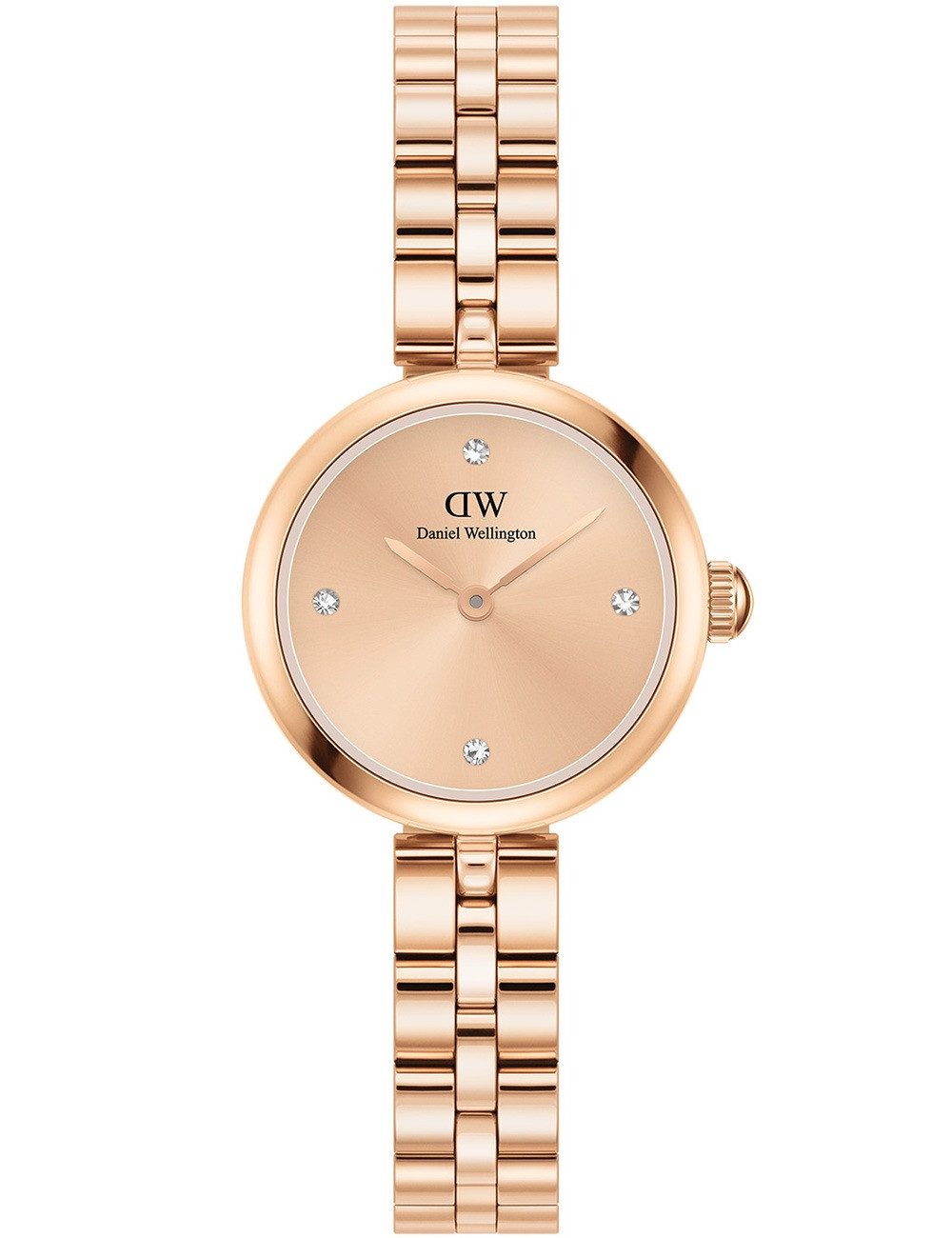 Quarzuhr Daniel Wellington DW00100720 Damenuhr Elan Lumine Unitone Rose Gold 22 Daniel Wellington DW00100720 Damenuhr Elan Lumine Unitone Rose Gold 22mm 3ATM