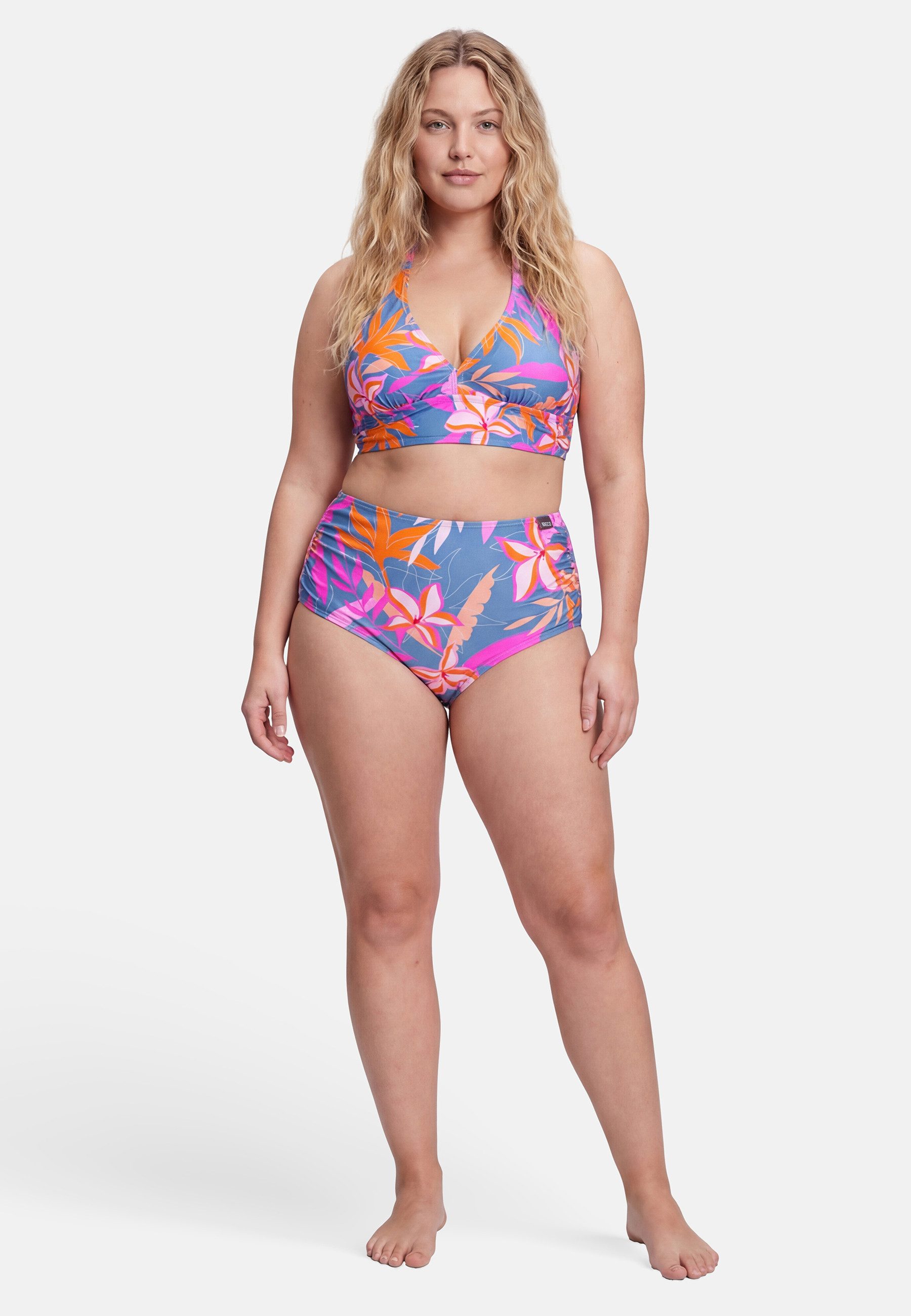 Beco Beermann Bikini-Hose Tropical Folwers (1-St) in figurschmeichelnder Passform – Bild 5 von 5