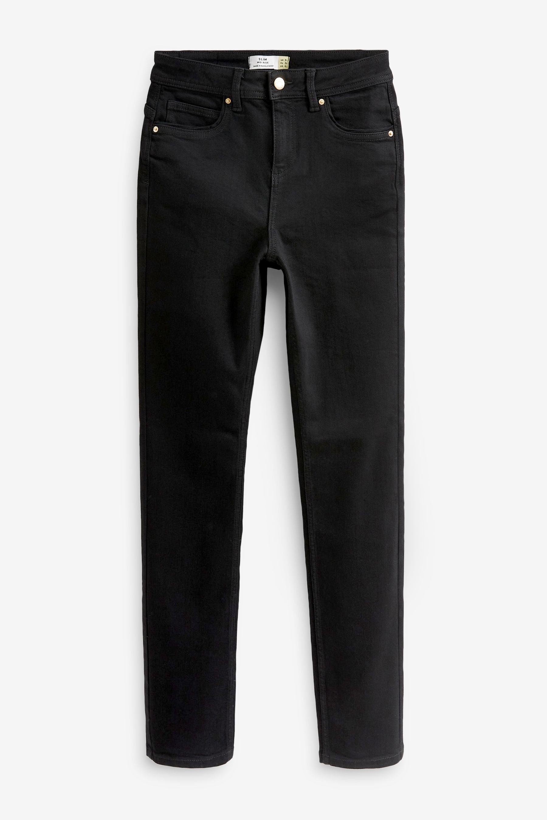 Next Slim-fit-Jeans Superweiche Slim Fit Jeans (1-tlg) Black