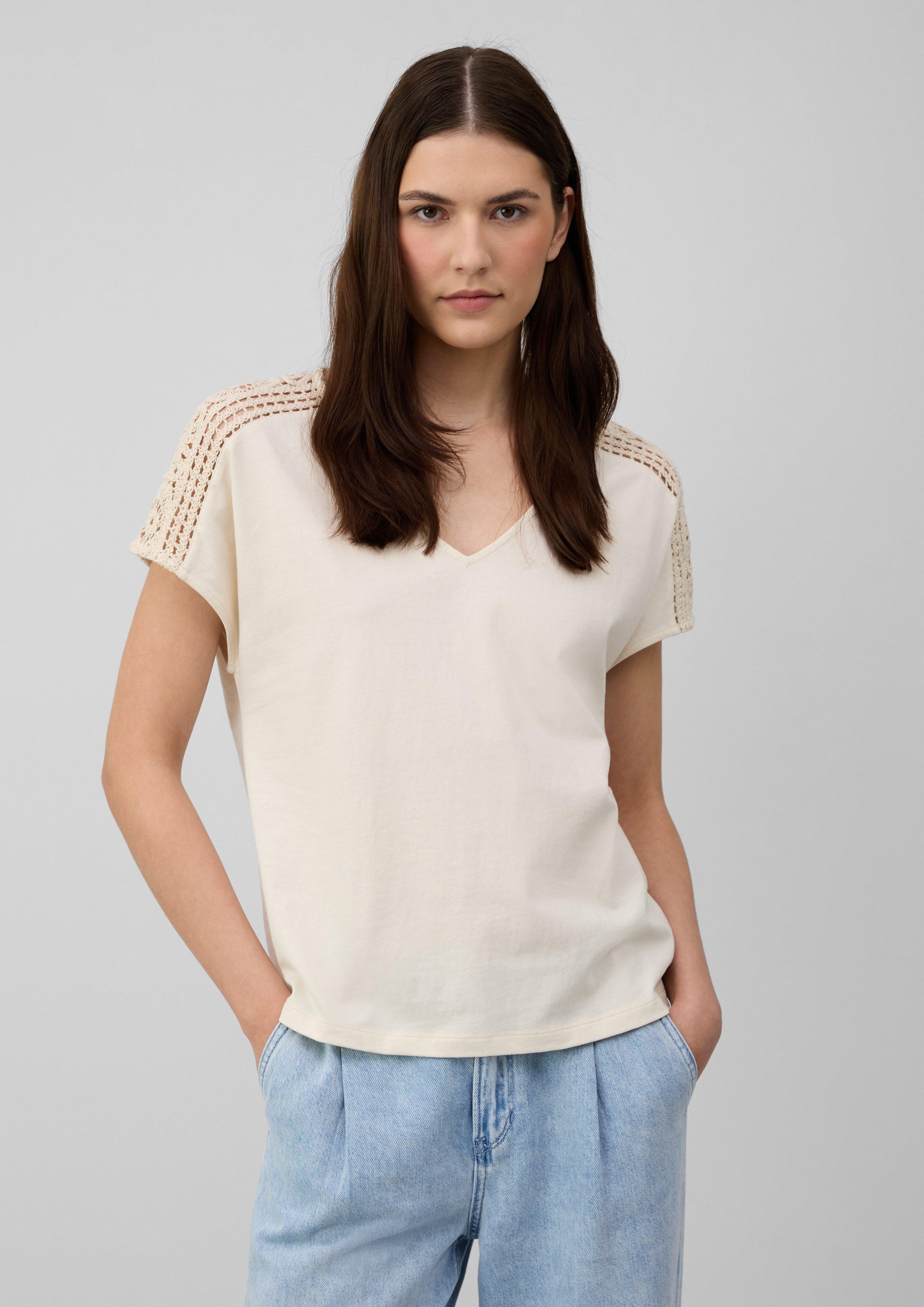 s.Oliver Shirttop T-Shirt im Relaxed Fit günstig online kaufen