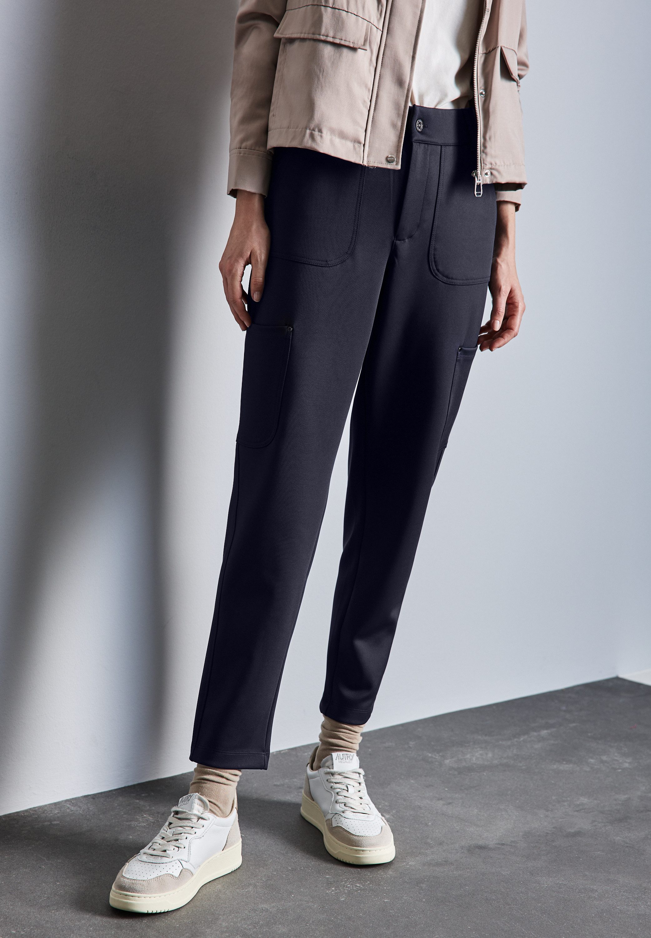 STREET ONE Cargohose mit Stretchanteil