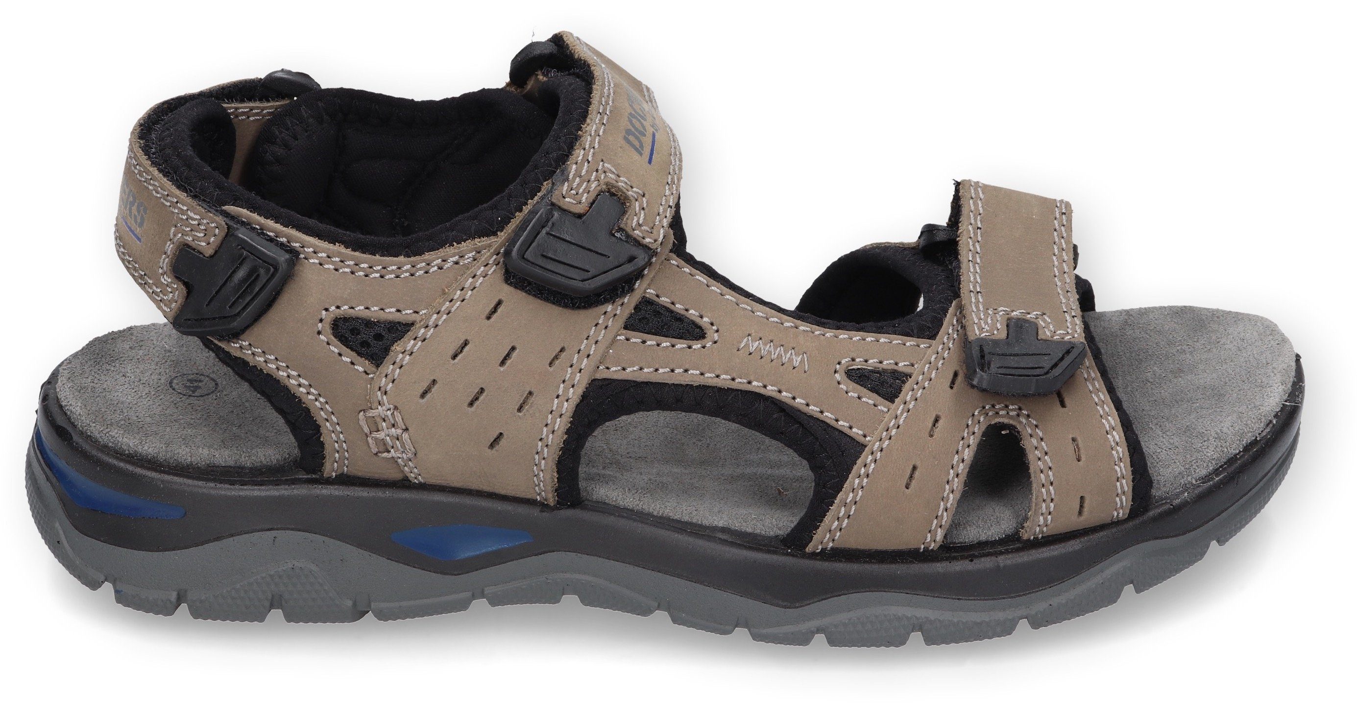 Dockers by Gerli Riemchensandale, Sommerschuh, Klettschuh, Outdoorschuh, in Trekking-Optik