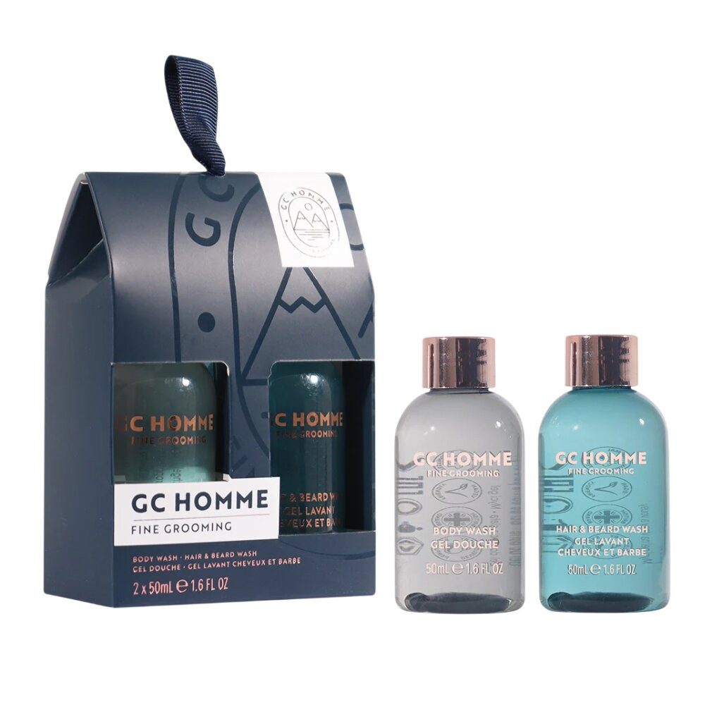 Grace Cole Hautpflege-Set Körperpflege-Geschenkset Schwarzer Pfeffer & Mandarine 2 Stück