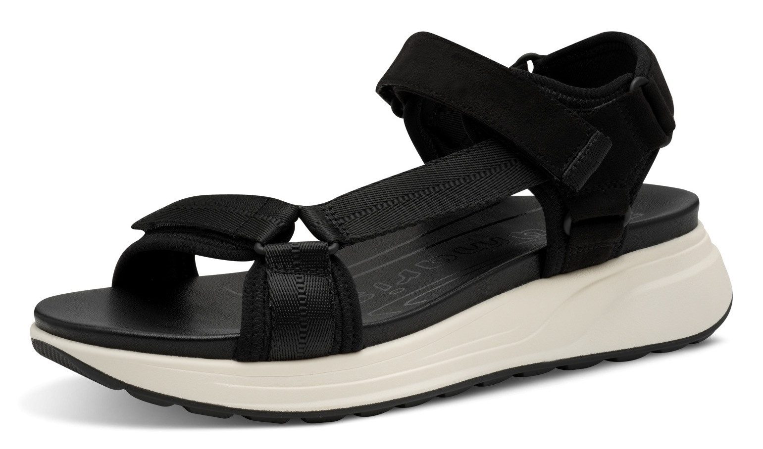 Tamaris Riemchensandale, Plateau, Sandalette, Trekkingsandale, verstellbare günstig online kaufen