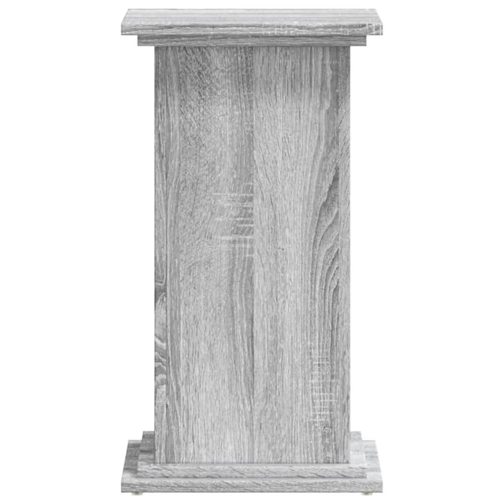 vidaXL Blumenständer Pflanzenständer Sonoma-Grau 33 x 33 x 60 cm Holzwerkstoff (1 St) – Bild 3 von 5