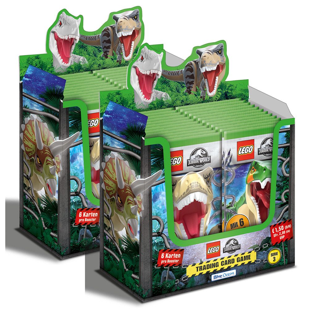 LEGO® Sammelkarte Blue Ocean - LEGO Jurassic World - Serie 3 - 3 Display (108 Booster)
