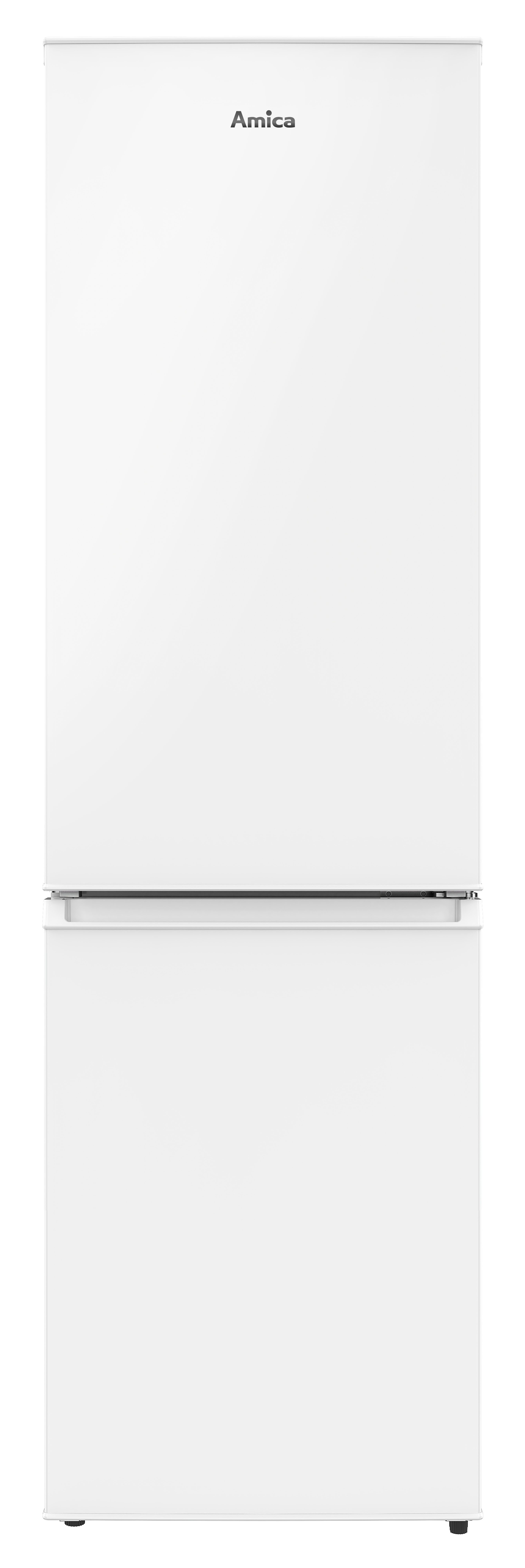 Amica Kühl-/Gefrierkombination KGC 385 105 W, 152 cm hoch, 45 cm breit, Kompakt außen, großzügig innen – perfekt für kleine Küchen