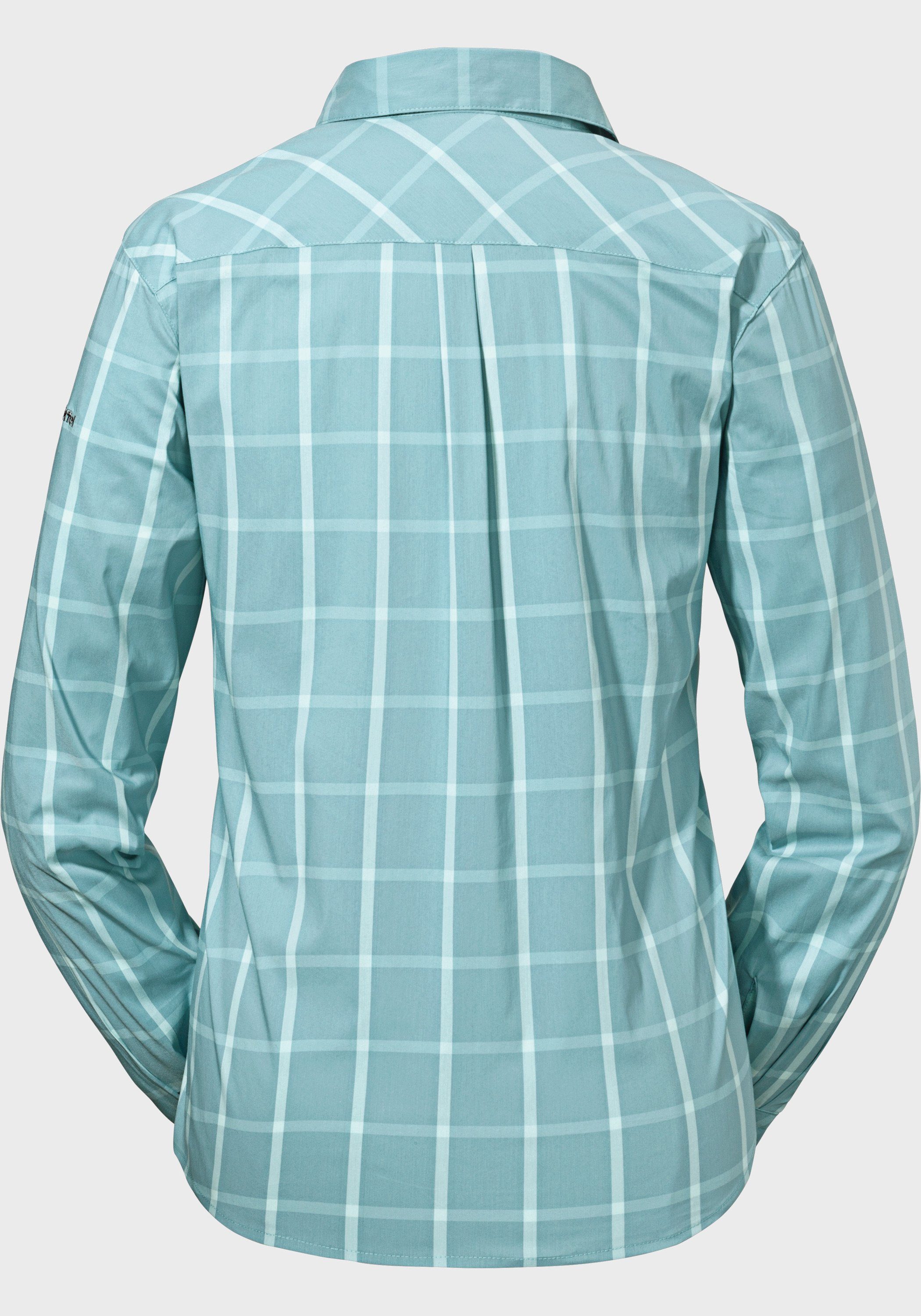 Schöffel Outdoorbluse Blouse Soela L, Durchgehende Knopfleiste