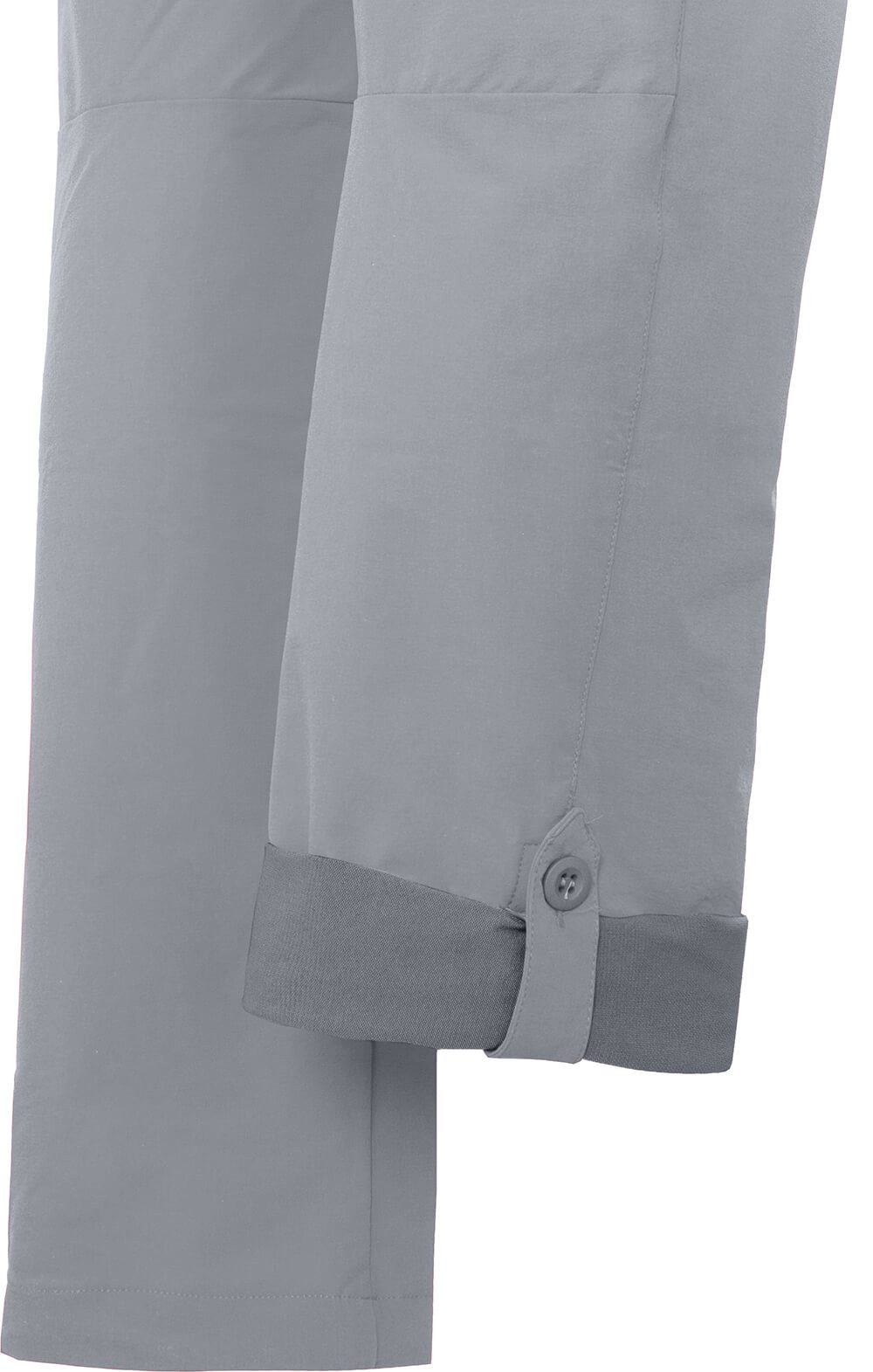 Bergson Outdoorhose VIDAA COMFORT Damen Wanderhose, leicht, elastisch, Langgrößen, hellgrau – Bild 5 von 5