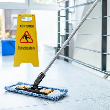 relaxdays Standtafel Achtung Rutschgefahr Aufsteller