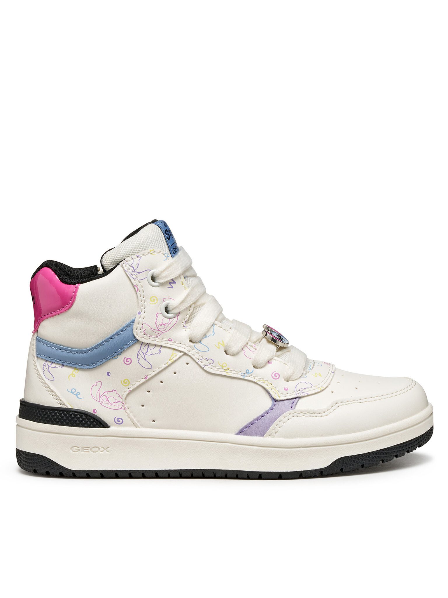 Geox Mädchen Sneakers GEOX-J WASHIBA GIRL J56HXD 05404 C0653 D mehrfar Sneaker
