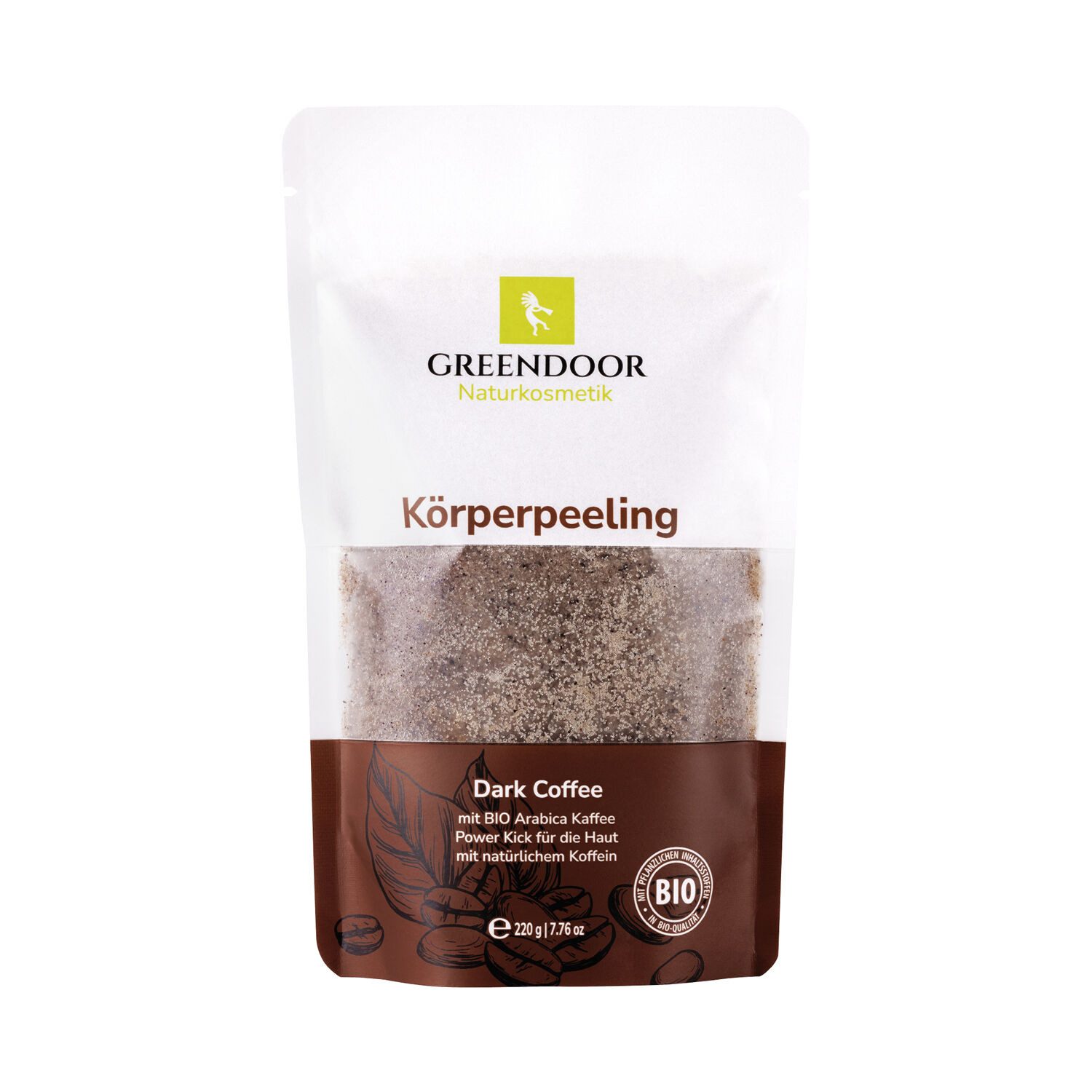 GREENDOOR Körperpeeling Körperpeeling Dark Coffee