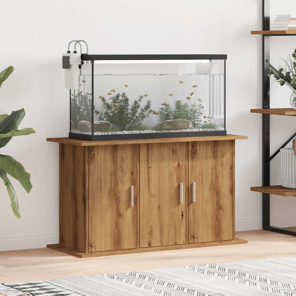 vidaXL Aquariumunterschrank 101 x 41 x 58 cm Aquariumständer Artisan-Eiche 101x41x58 cm Spanplatte