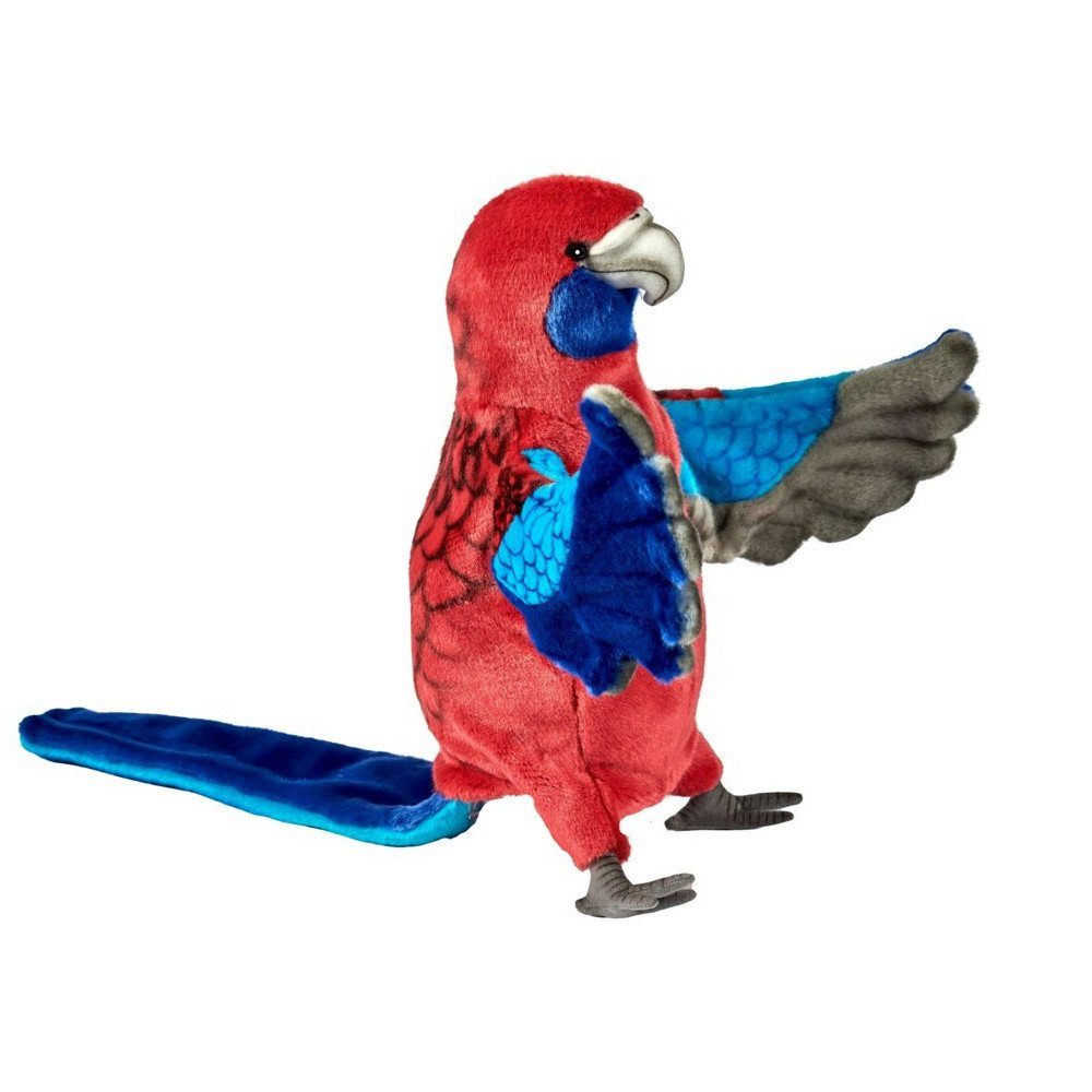 Kuscheltier Hansa Creation - Kuscheltier - Handpuppe Rosella rot