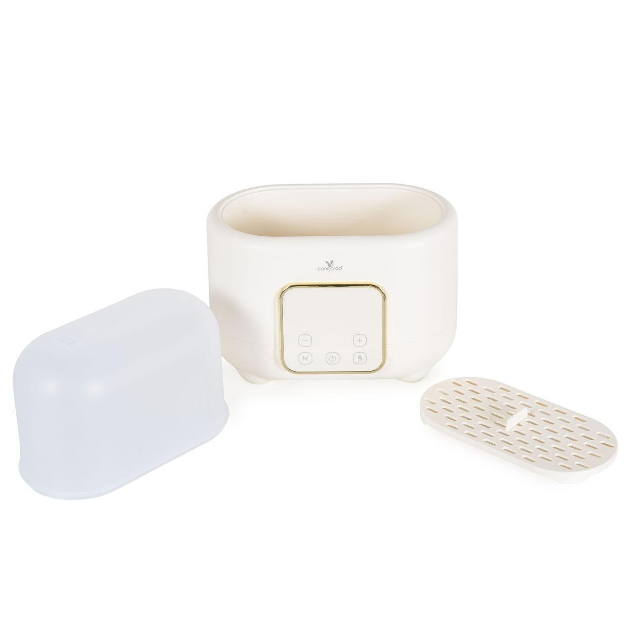 Cangaroo Babyflaschenwärmer Flaschenwärmer Touch 3 in 1, Sterilisieren, Erwärmen, Auftauen, Ständer