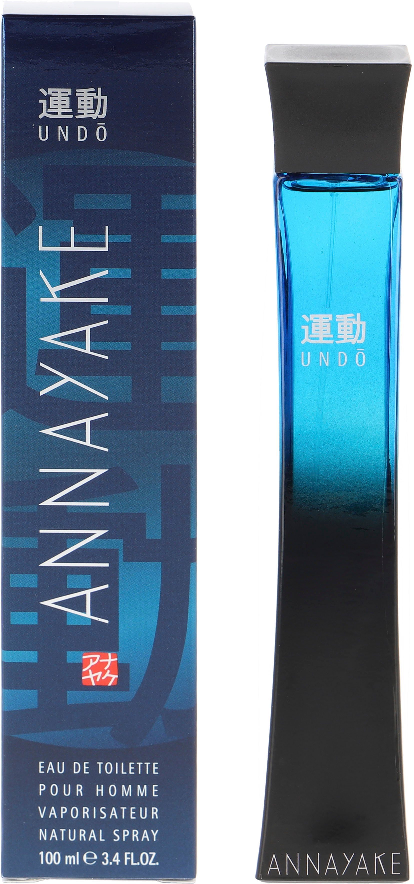 ANNAYAKE Eau de Toilette Annayake Undo, mit frischer, holziger und kraftvoller Note