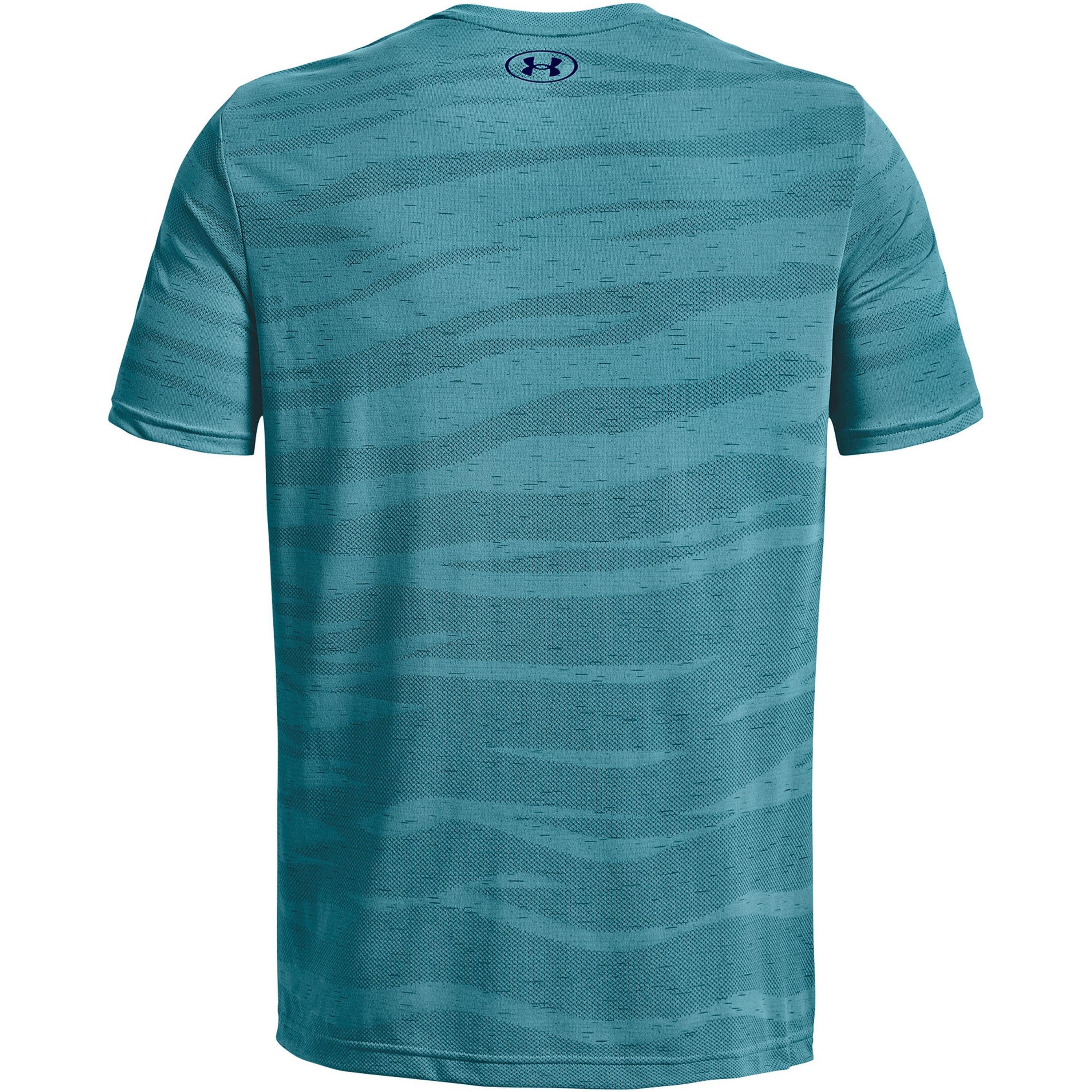 Under Armour® Funktionsshirt glacierblue-sonarblue Seamless