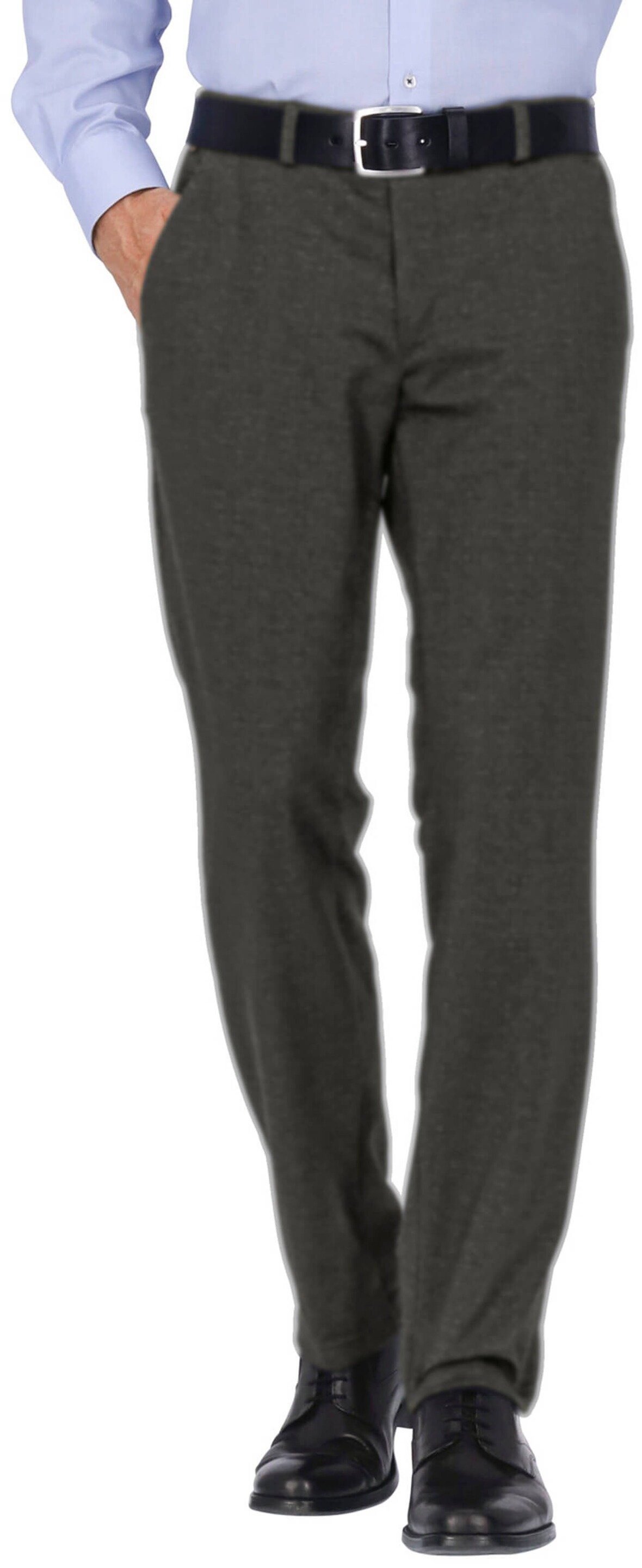 EUREX by BRAX Stoffhose EUREX BY BRAX Relax Hose schwarz