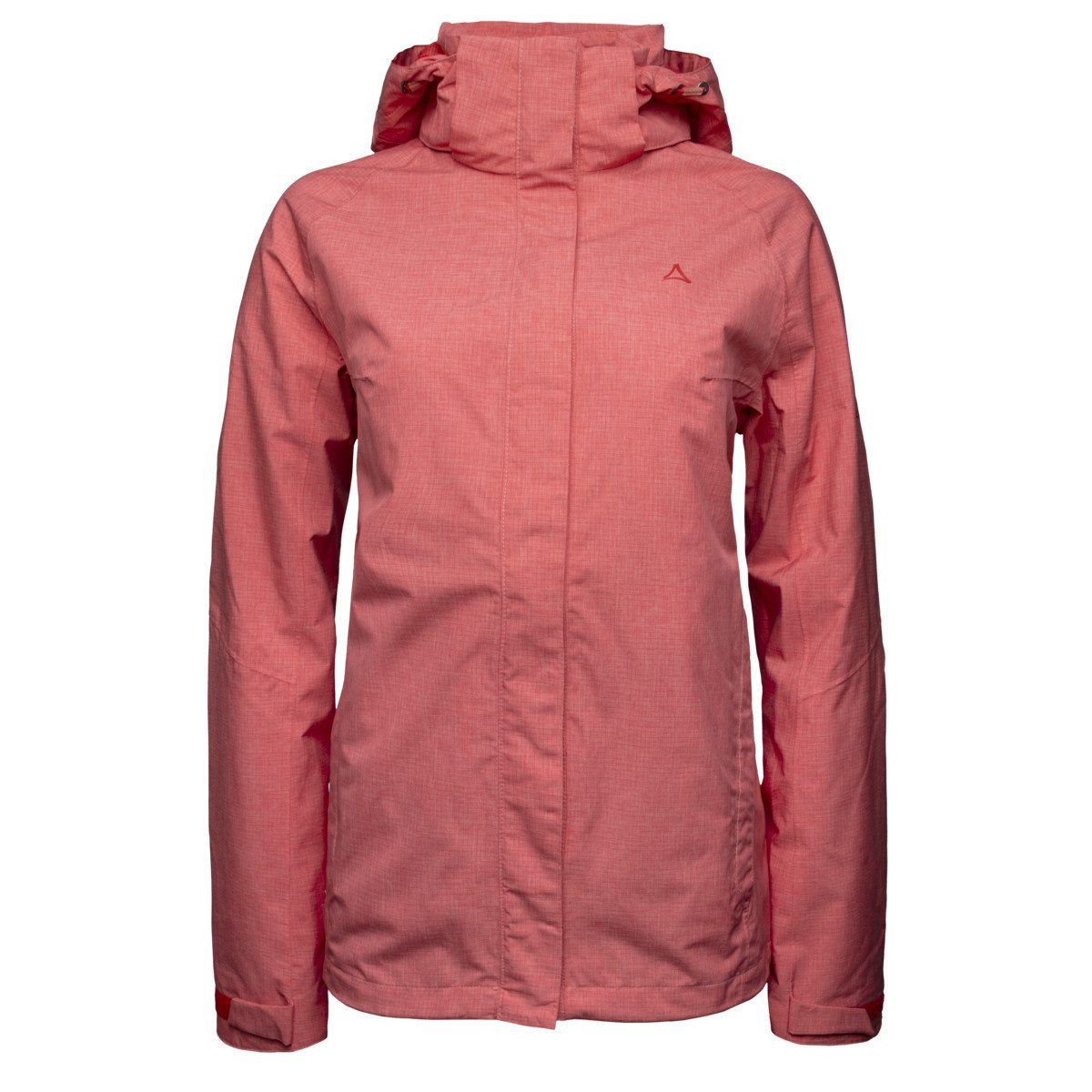 Schöffel Regenjacke Easy L4 Damen Regenmantel, Kapuze, Jacket, Anorak, Regenbekleidung