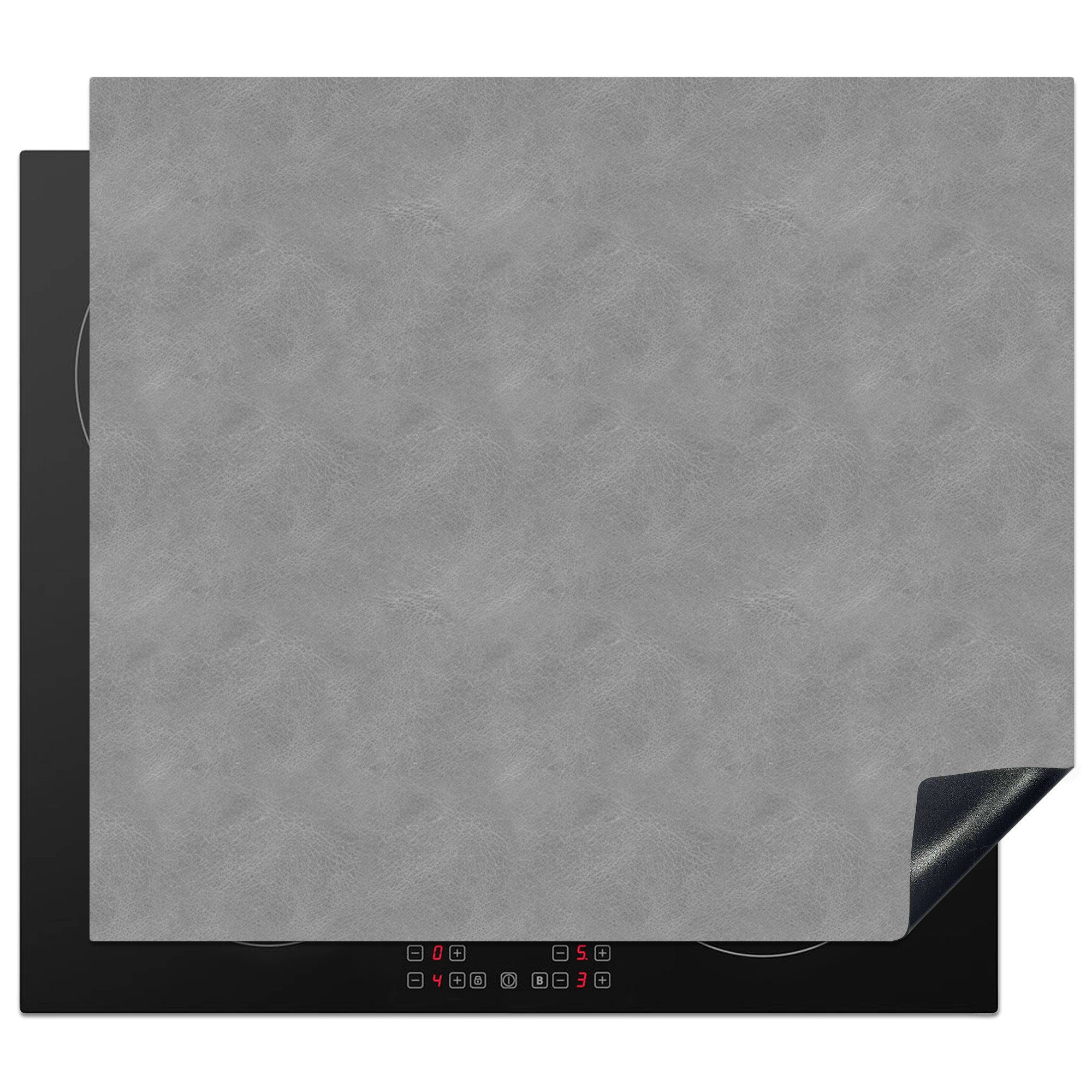 Textur Herdblende-/Abdeckplatte Leder Vinyl, - Tiere, tlg), (1 Ceranfeldabdeckung Induktionsschutz, cm, 57x51 Induktionskochfeld, MuchoWow -