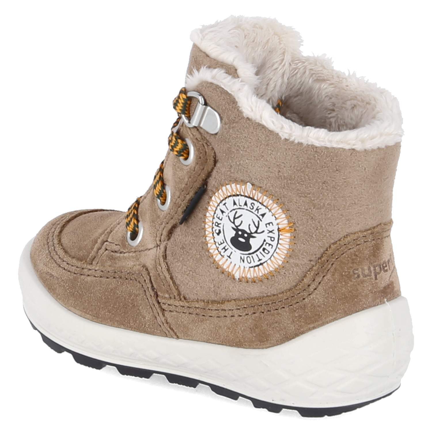 Superfit Superfit 1-106318-3000 Jungen Leder & Textil brown Winterboots