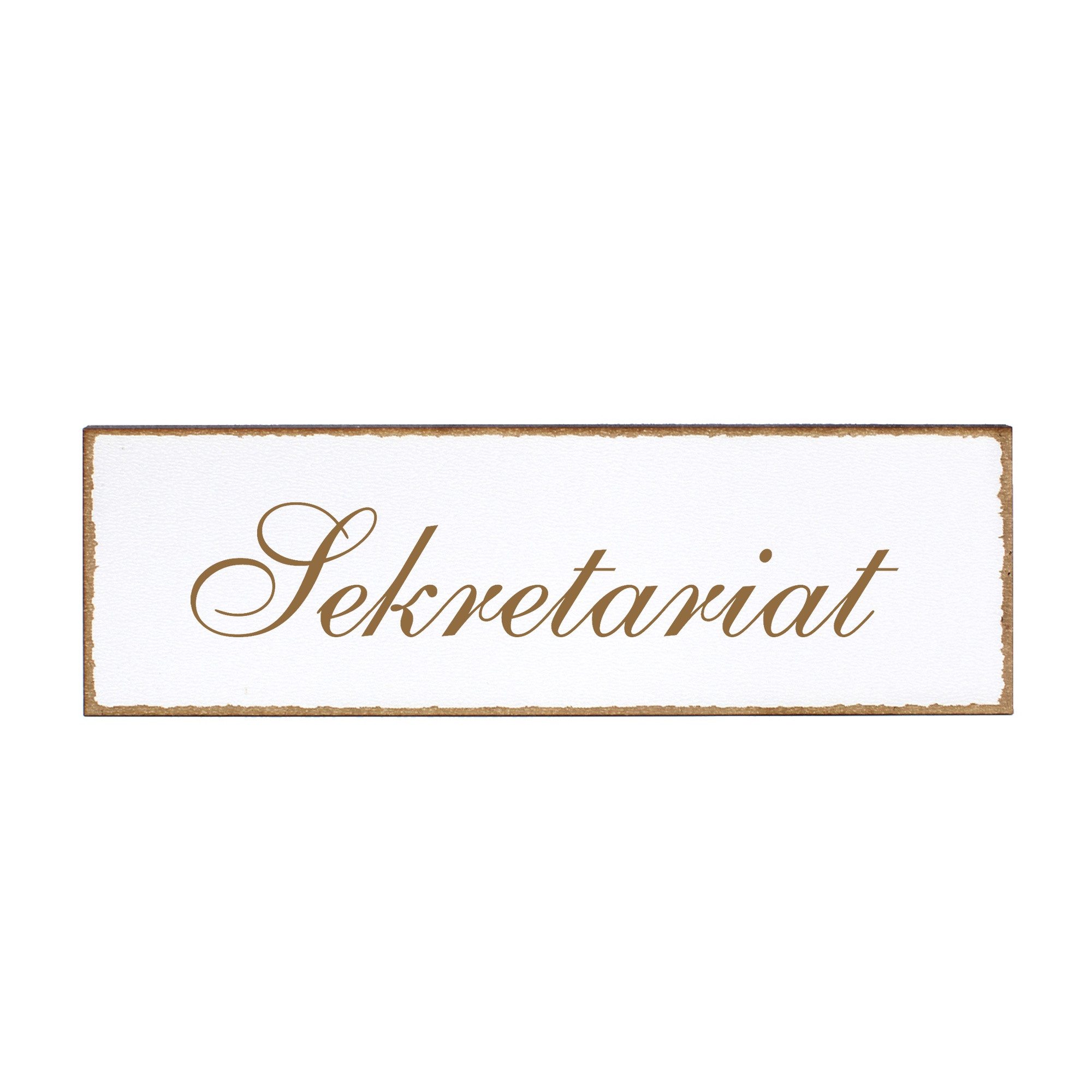 Hinweisschild Türschild - Sekretariat - Schild 150 x 50 mm - Schilder Türschilder